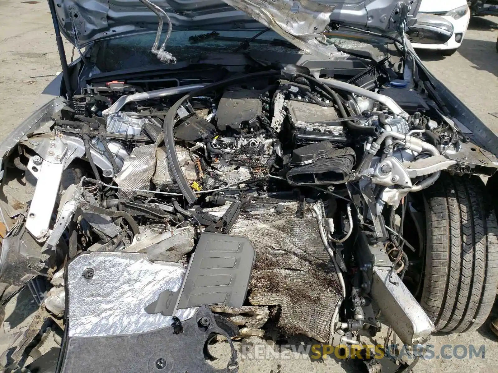 7 Photograph of a damaged car W1KZF5KBXMA875738 MERCEDES-BENZ E CLASS 2021
