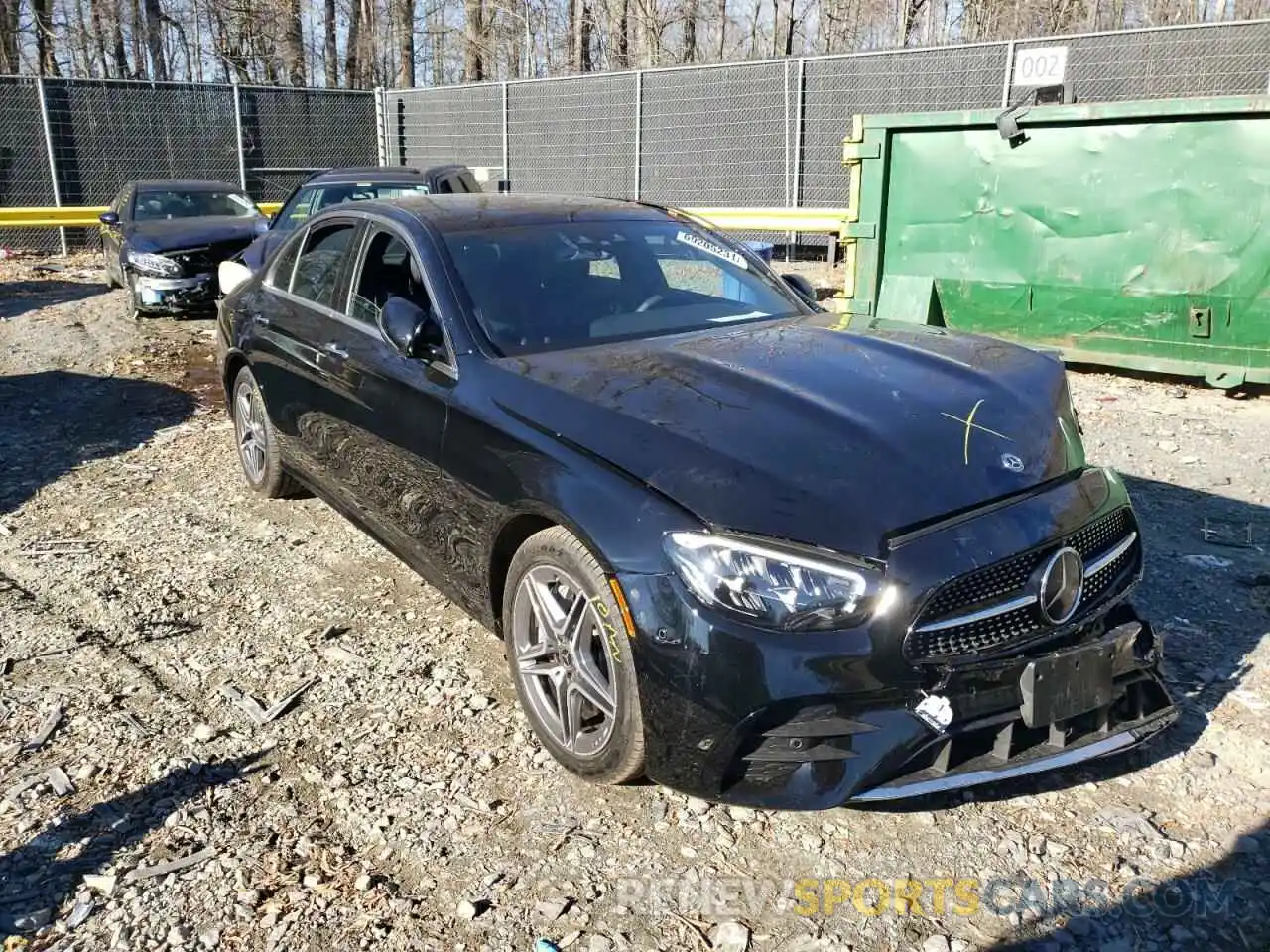 1 Photograph of a damaged car W1KZF5KBXMA886657 MERCEDES-BENZ E-CLASS 2021