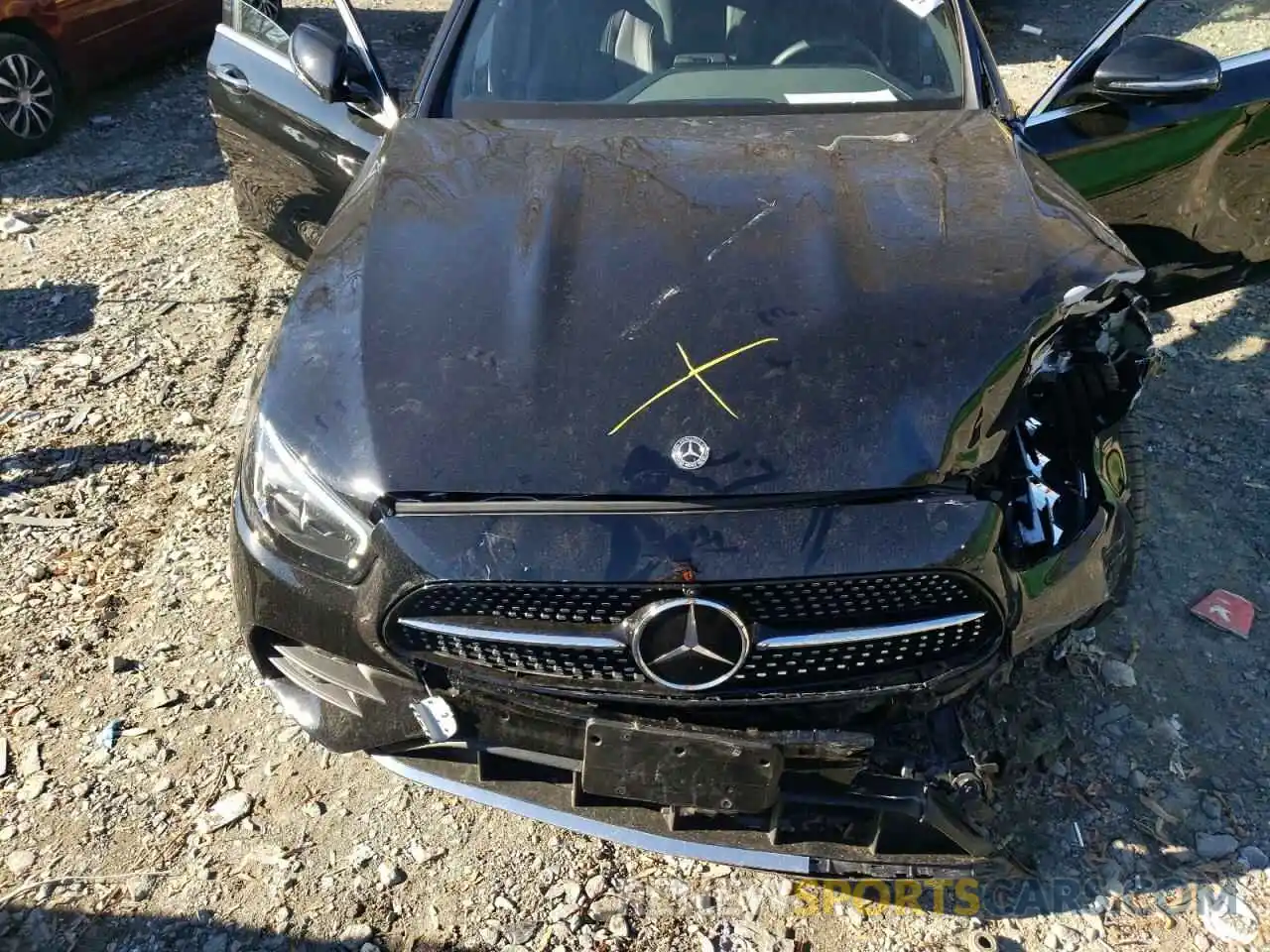 7 Photograph of a damaged car W1KZF5KBXMA886657 MERCEDES-BENZ E-CLASS 2021