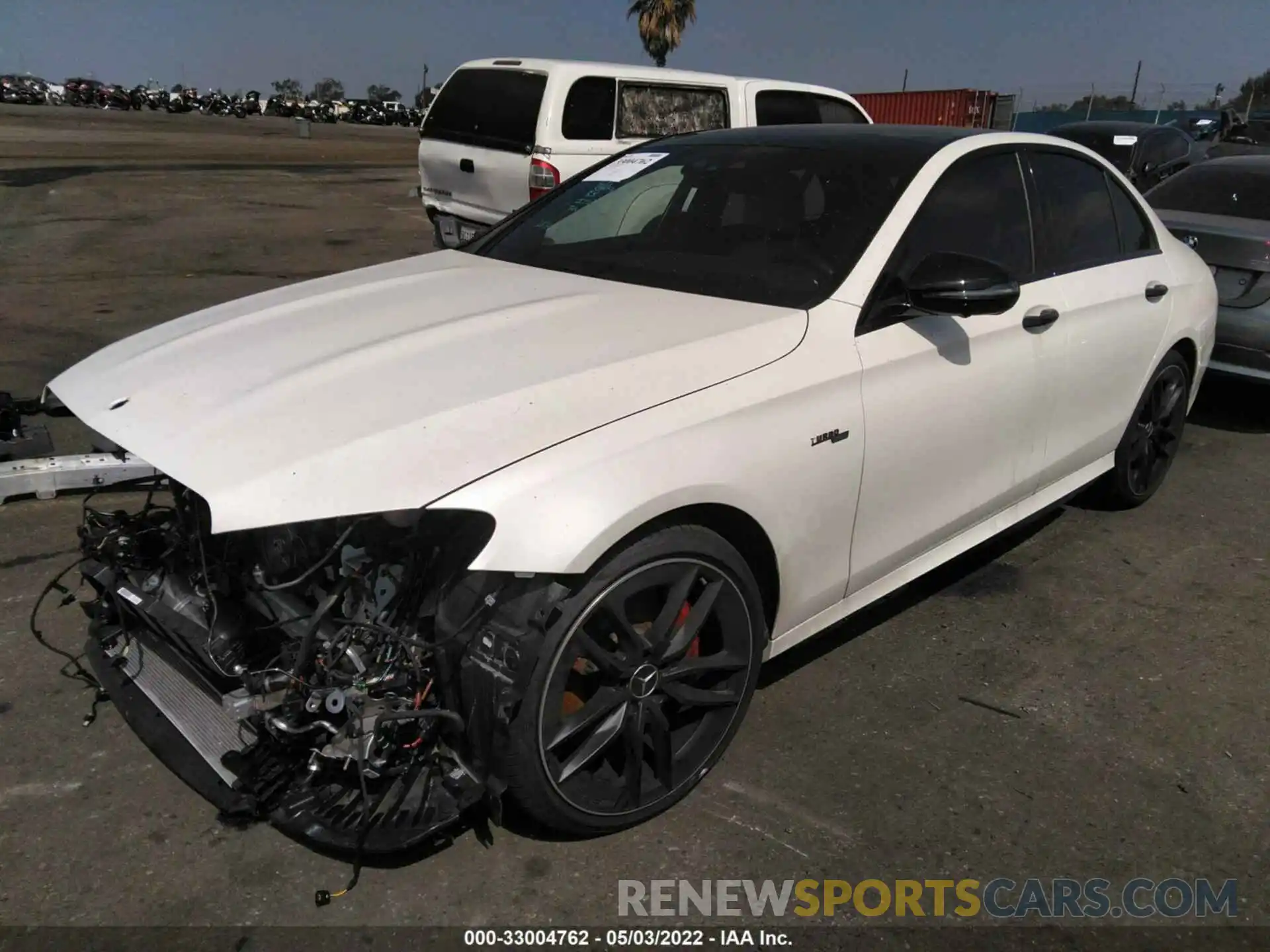 2 Photograph of a damaged car W1KZF6BB1MA985499 MERCEDES-BENZ E-CLASS 2021