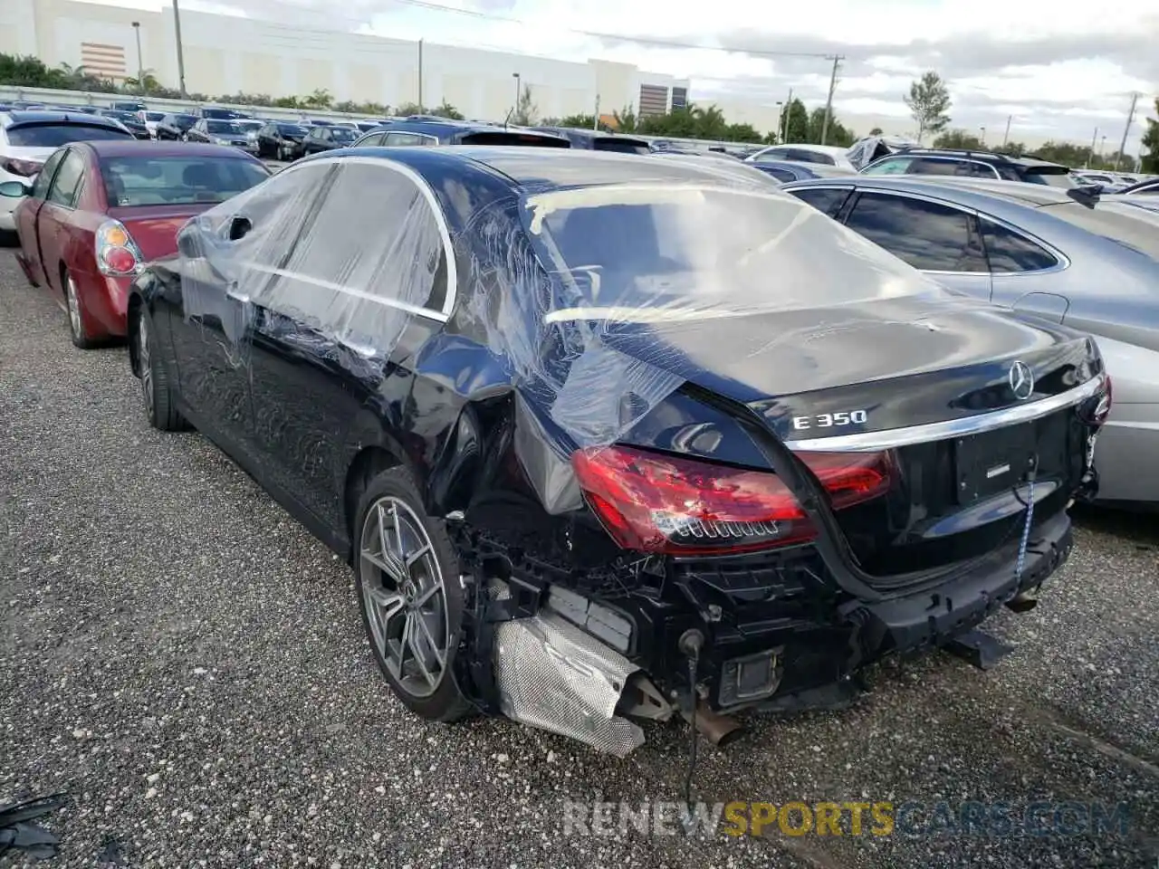 3 Photograph of a damaged car W1KZF8DB0MA873365 MERCEDES-BENZ E-CLASS 2021