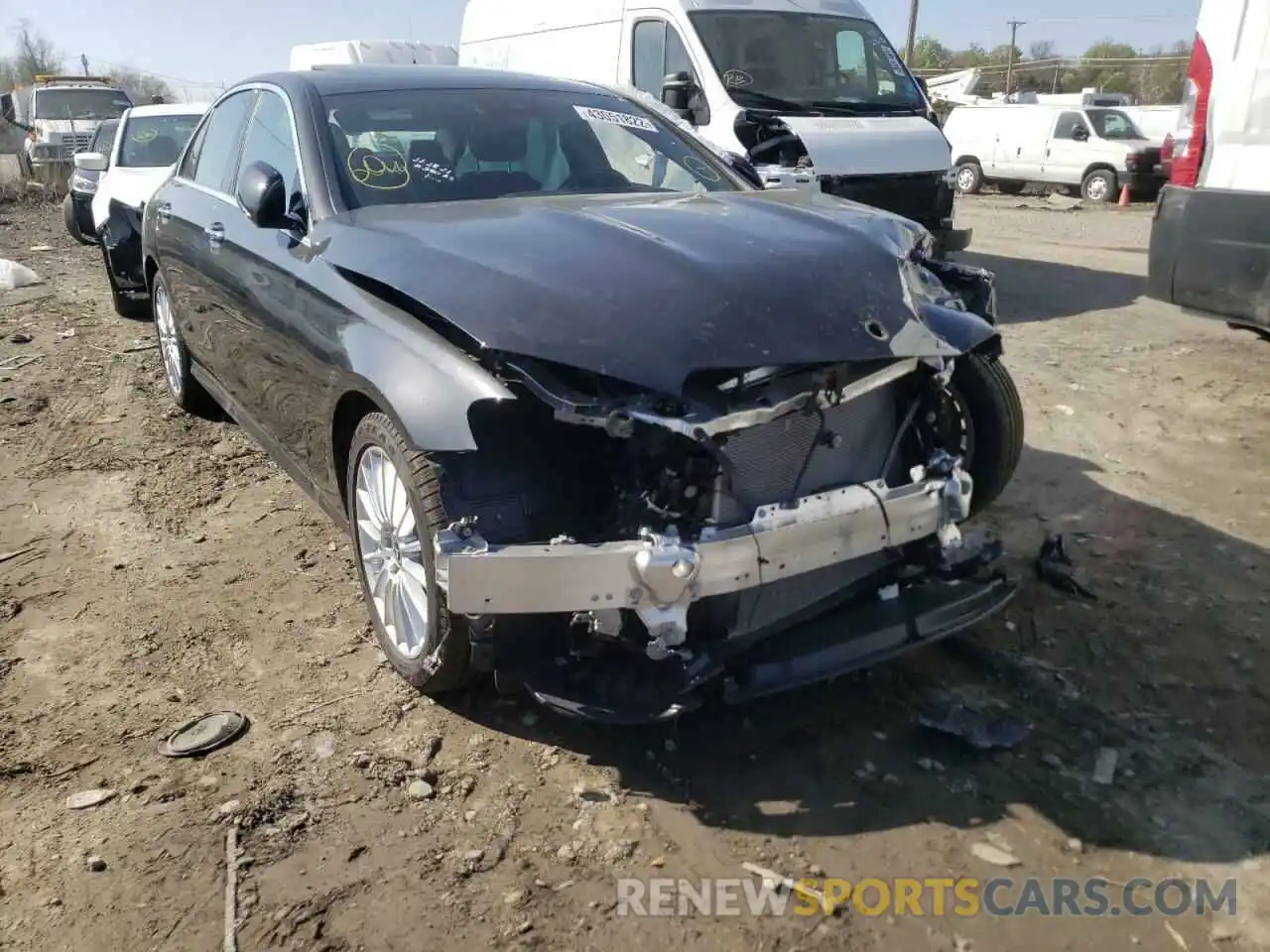 1 Photograph of a damaged car W1KZF8DB0MA892434 MERCEDES-BENZ E-CLASS 2021