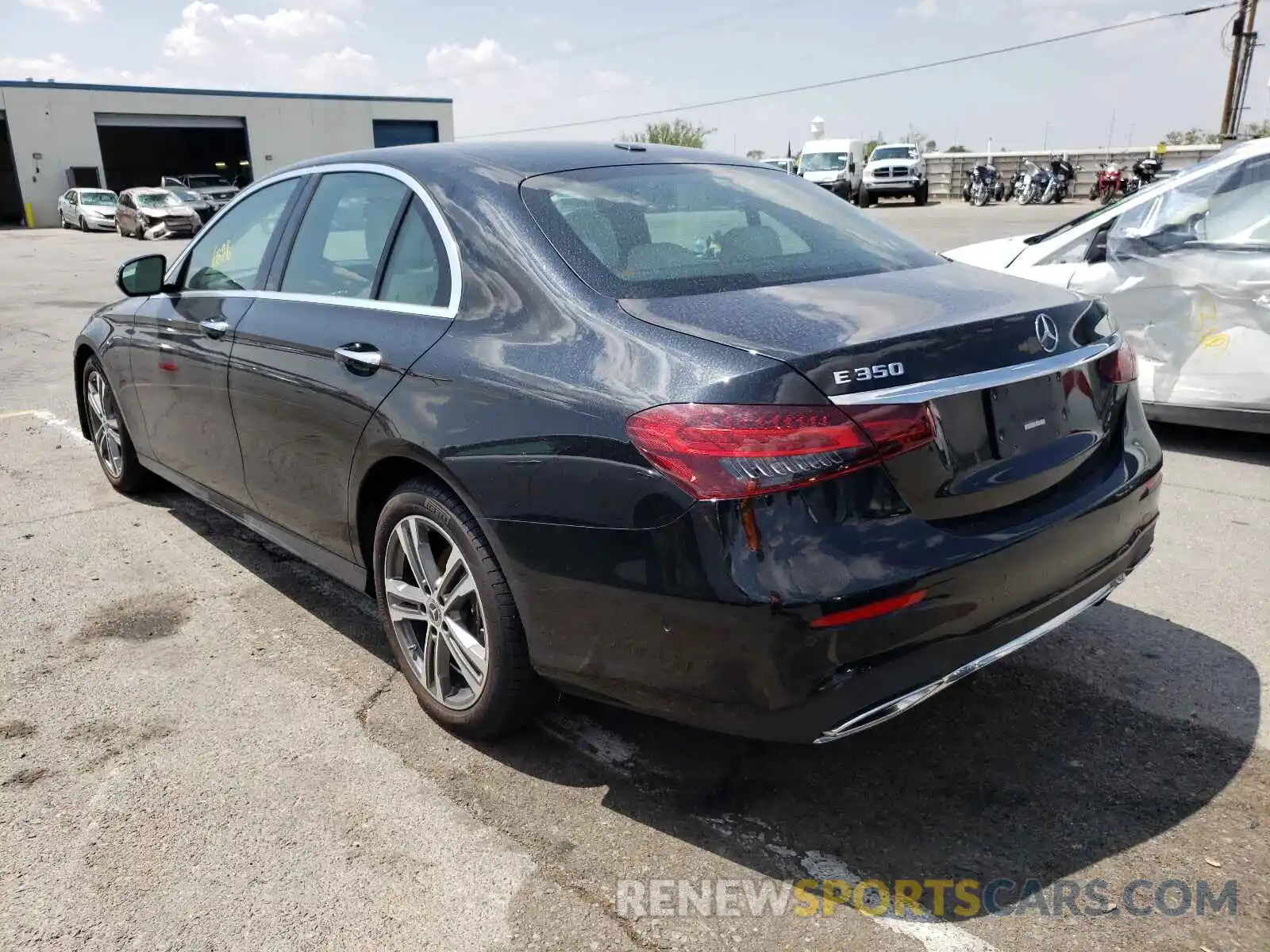 3 Photograph of a damaged car W1KZF8DB0MA911368 MERCEDES-BENZ E-CLASS 2021