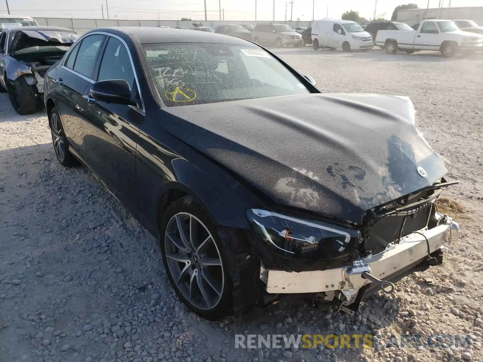 1 Photograph of a damaged car W1KZF8DB0MA946346 MERCEDES-BENZ E-CLASS 2021