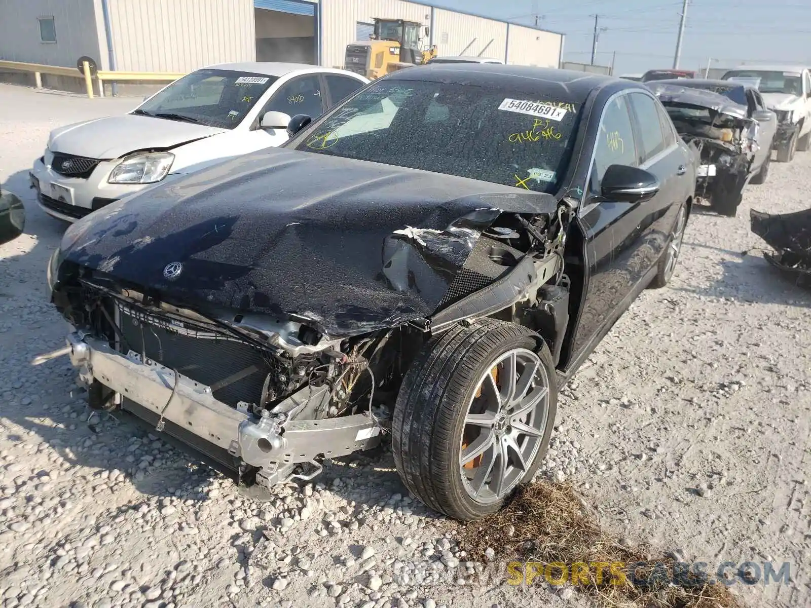 2 Photograph of a damaged car W1KZF8DB0MA946346 MERCEDES-BENZ E-CLASS 2021