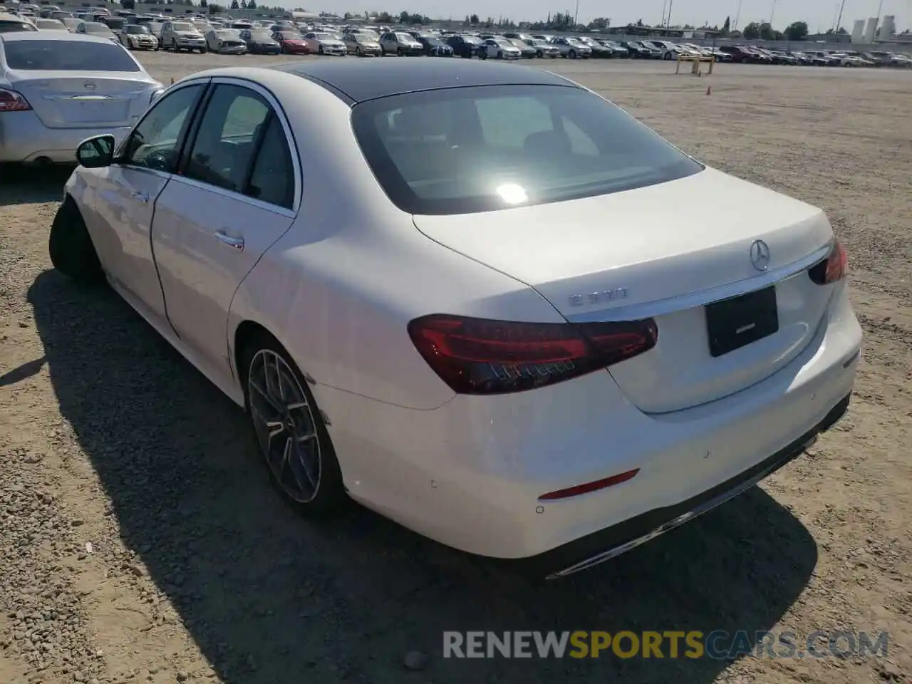 3 Photograph of a damaged car W1KZF8DB0MA970324 MERCEDES-BENZ E-CLASS 2021