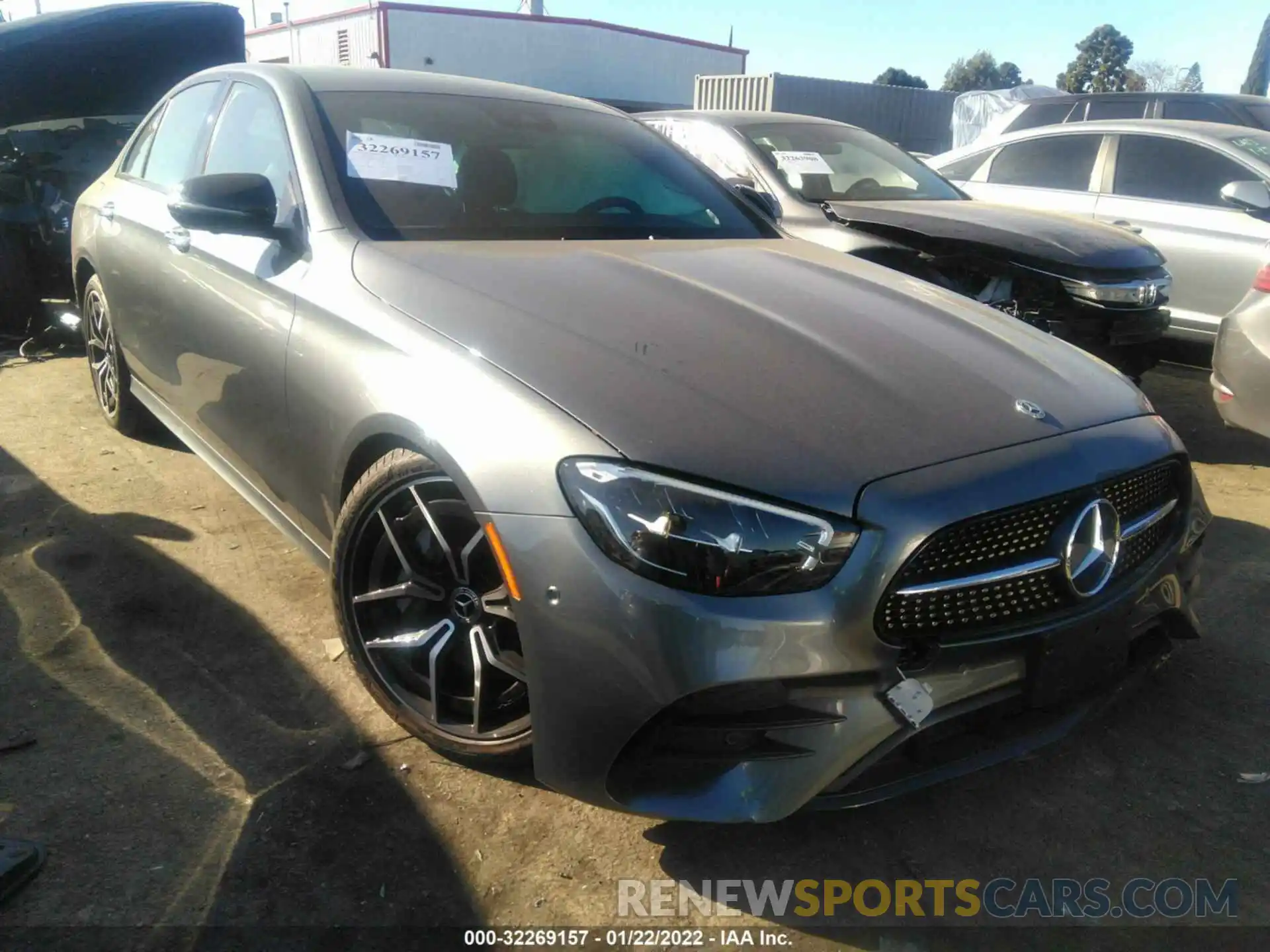 1 Photograph of a damaged car W1KZF8DB0MA999029 MERCEDES-BENZ E-CLASS 2021