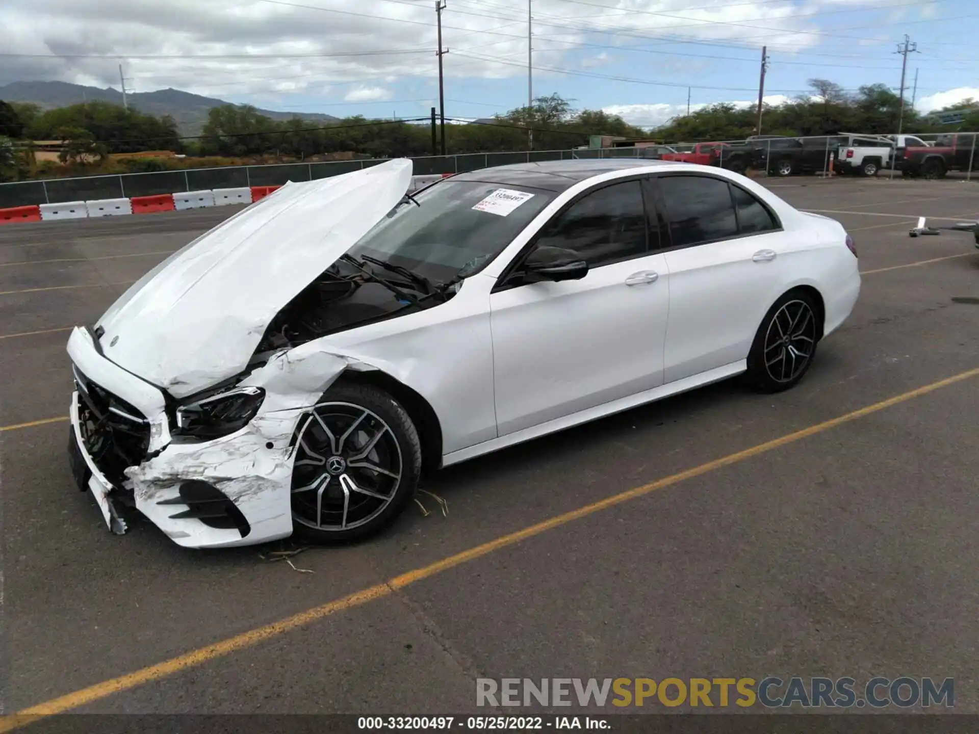 2 Photograph of a damaged car W1KZF8DB1MA893009 MERCEDES-BENZ E-CLASS 2021