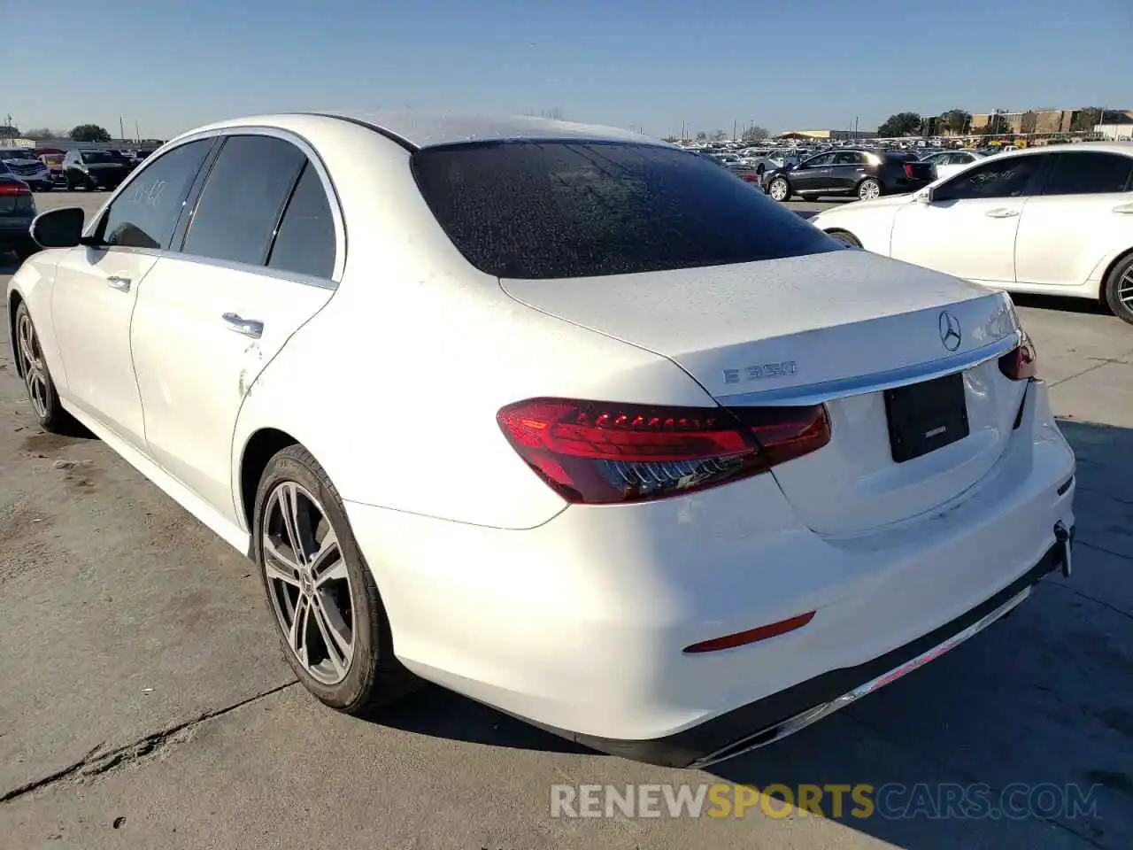 3 Photograph of a damaged car W1KZF8DB1MA919074 MERCEDES-BENZ E-CLASS 2021