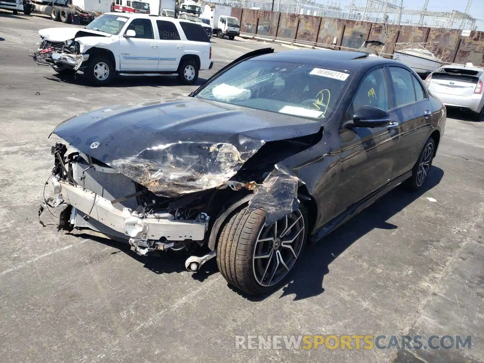 2 Photograph of a damaged car W1KZF8DB1MA923500 MERCEDES-BENZ E-CLASS 2021