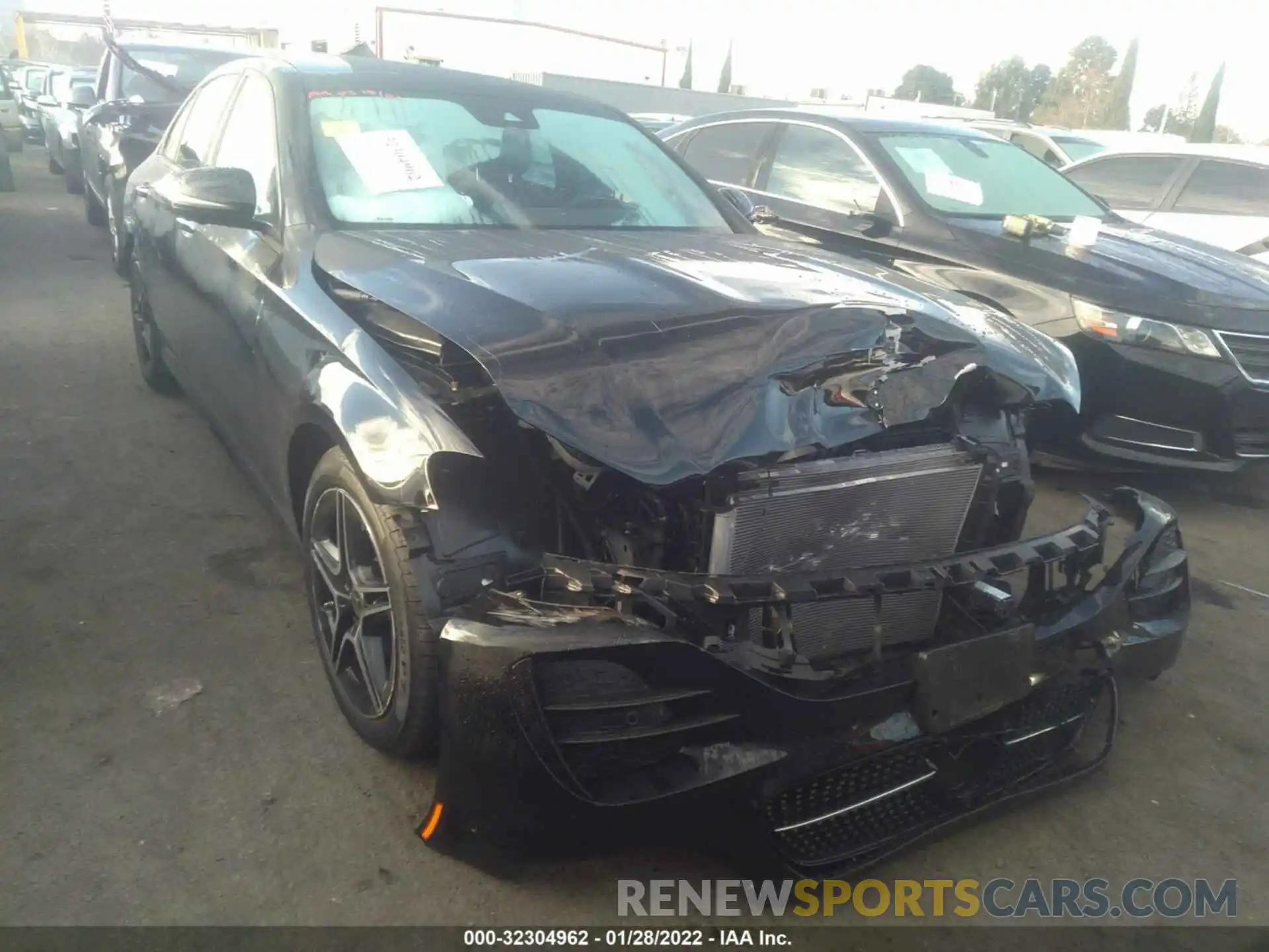 1 Photograph of a damaged car W1KZF8DB2MA909542 MERCEDES-BENZ E-CLASS 2021