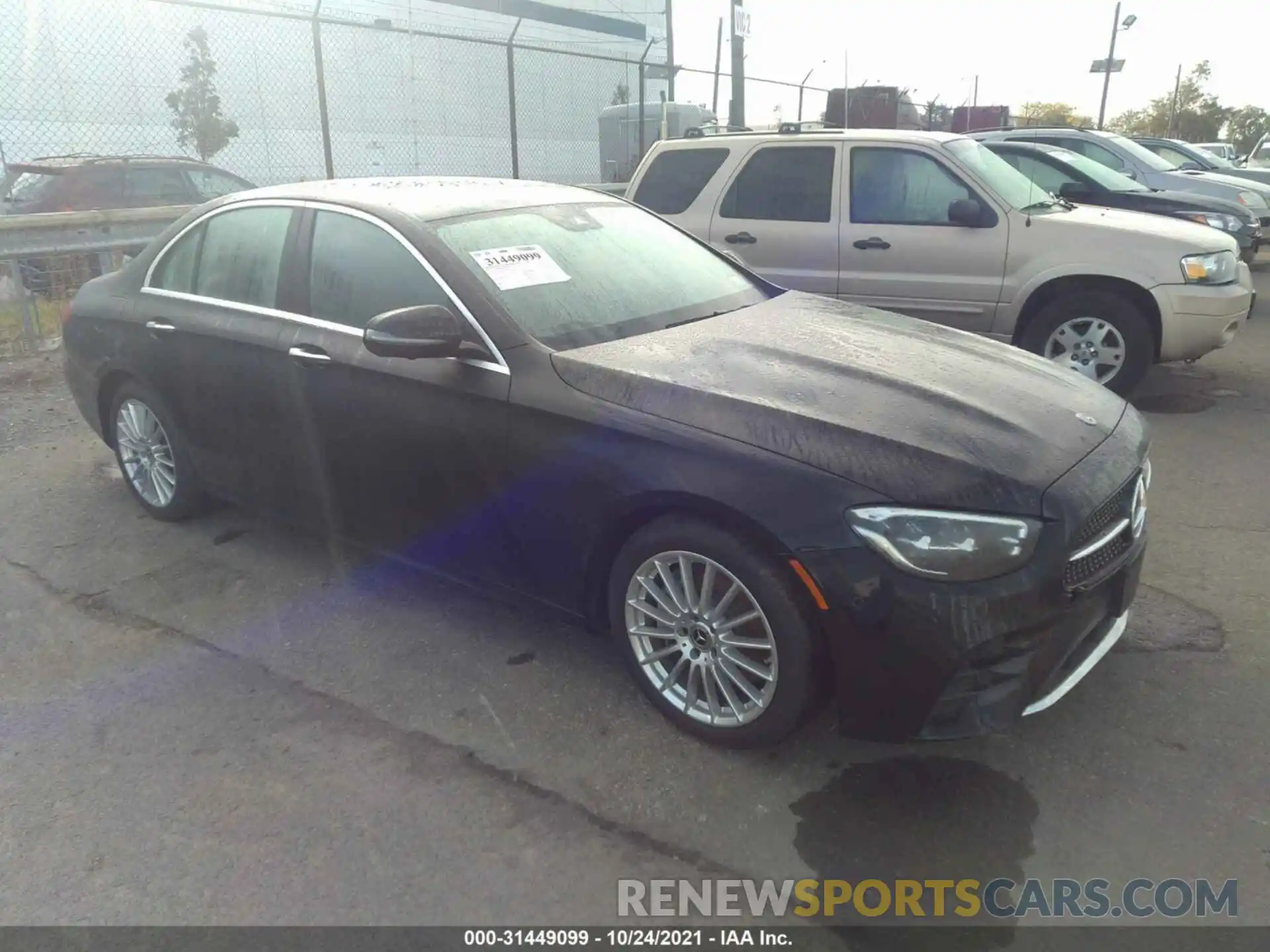 1 Photograph of a damaged car W1KZF8DB3MA892122 MERCEDES-BENZ E-CLASS 2021