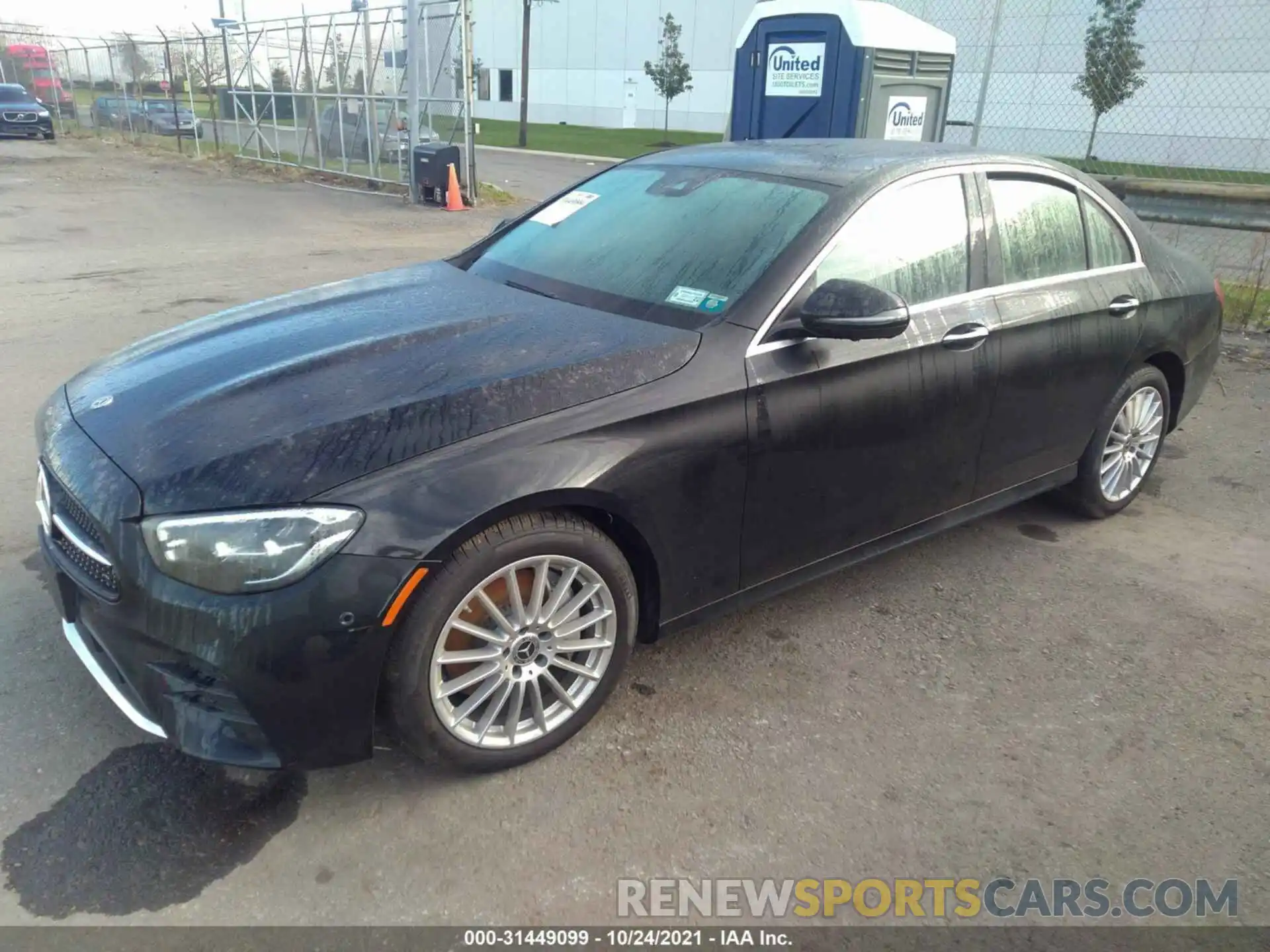 2 Photograph of a damaged car W1KZF8DB3MA892122 MERCEDES-BENZ E-CLASS 2021