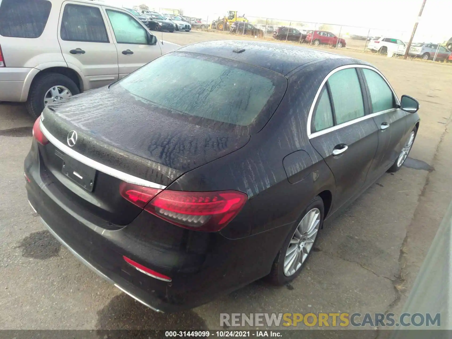 4 Photograph of a damaged car W1KZF8DB3MA892122 MERCEDES-BENZ E-CLASS 2021