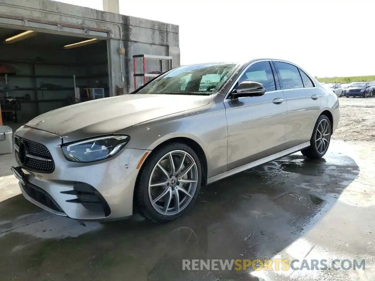 1 Photograph of a damaged car W1KZF8DB3MA914393 MERCEDES-BENZ E-CLASS 2021