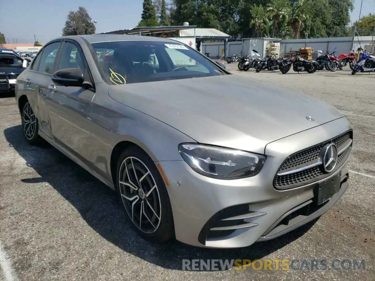 1 Photograph of a damaged car W1KZF8DB3MA932294 MERCEDES-BENZ E-CLASS 2021