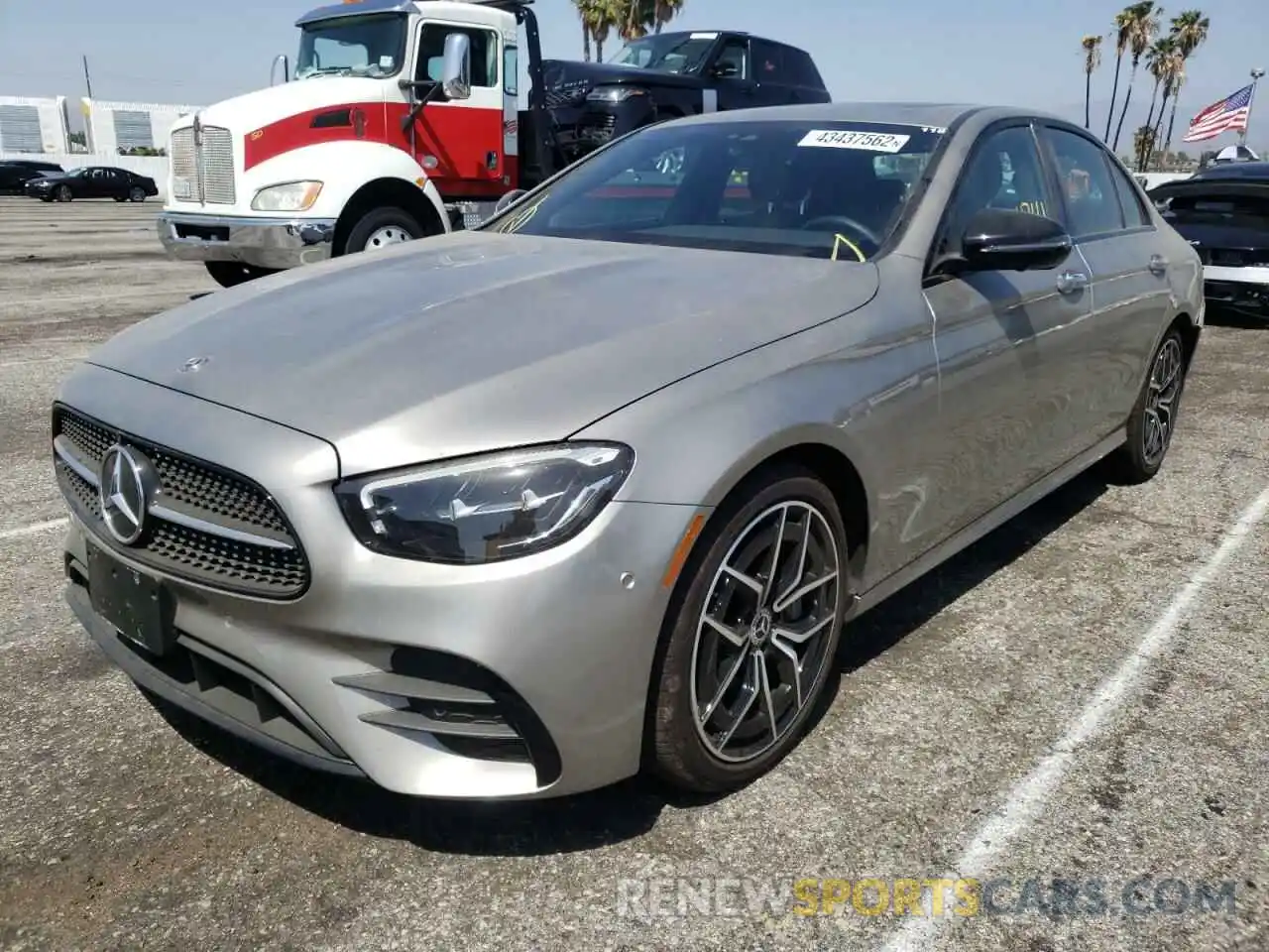 2 Photograph of a damaged car W1KZF8DB3MA932294 MERCEDES-BENZ E-CLASS 2021