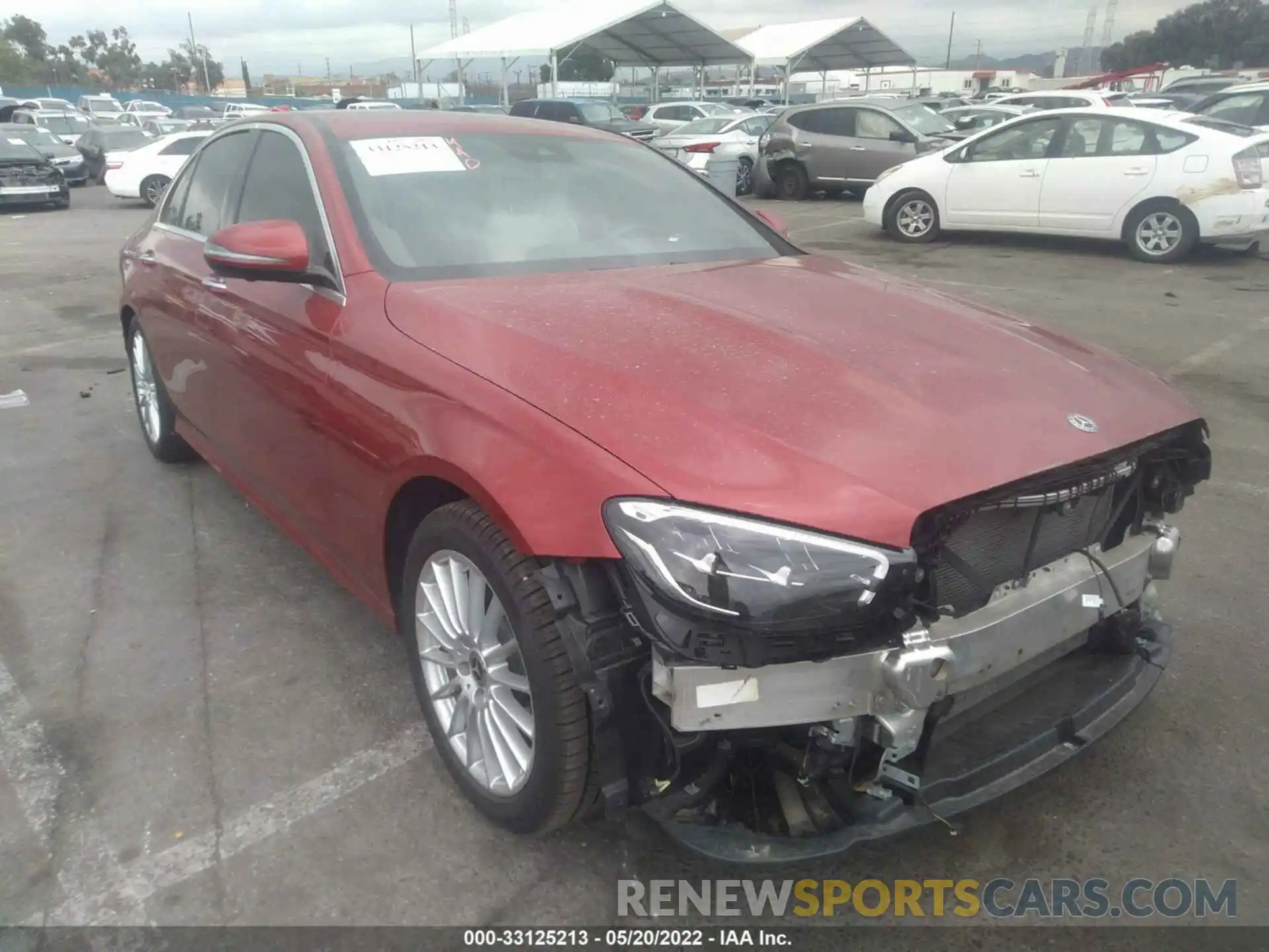 1 Photograph of a damaged car W1KZF8DB3MA969071 MERCEDES-BENZ E-CLASS 2021