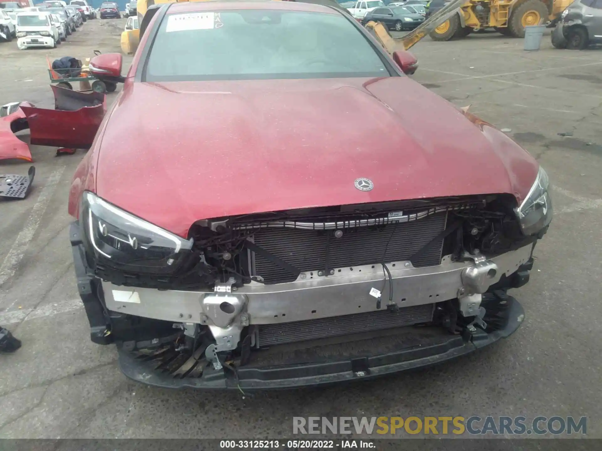 6 Photograph of a damaged car W1KZF8DB3MA969071 MERCEDES-BENZ E-CLASS 2021