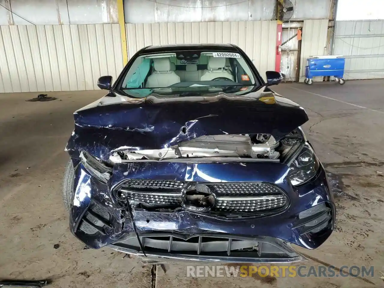 5 Photograph of a damaged car W1KZF8DB4MA936175 MERCEDES-BENZ E-CLASS 2021