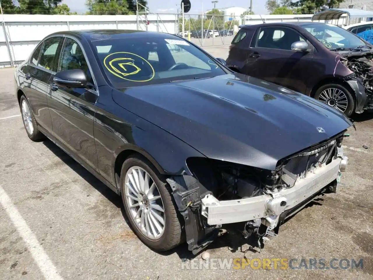 1 Photograph of a damaged car W1KZF8DB4MA937133 MERCEDES-BENZ E-CLASS 2021