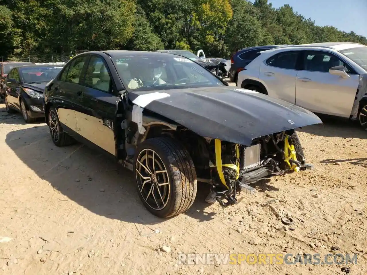 1 Photograph of a damaged car W1KZF8DB4MA938489 MERCEDES-BENZ E-CLASS 2021