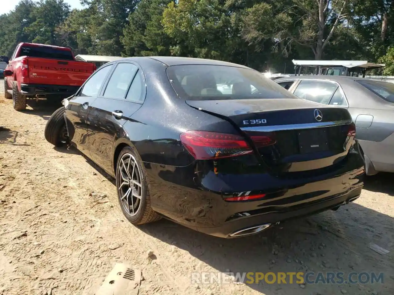 3 Photograph of a damaged car W1KZF8DB4MA938489 MERCEDES-BENZ E-CLASS 2021