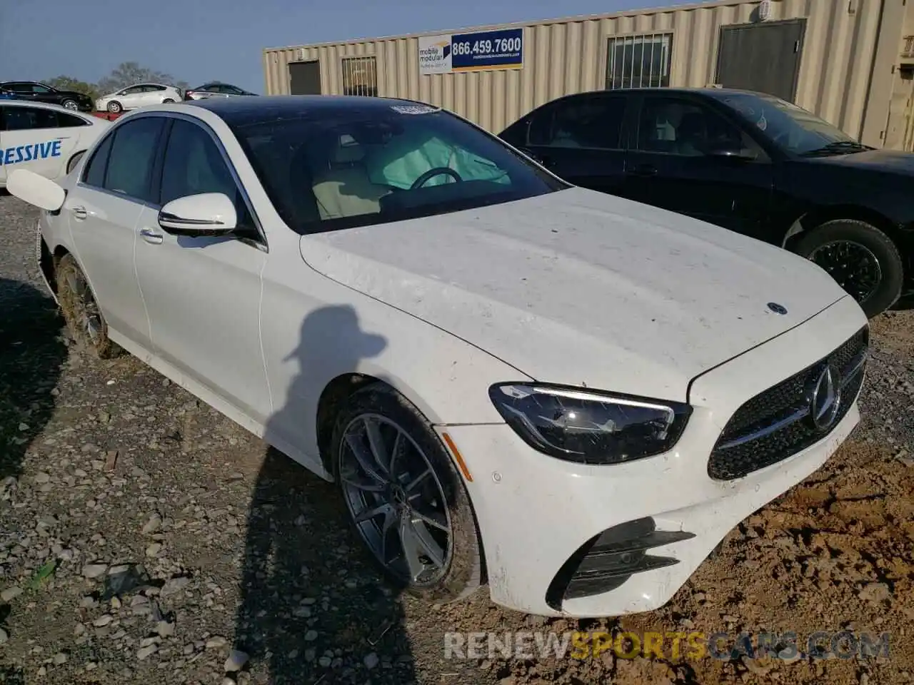 1 Photograph of a damaged car W1KZF8DB4MA967300 MERCEDES-BENZ E-CLASS 2021