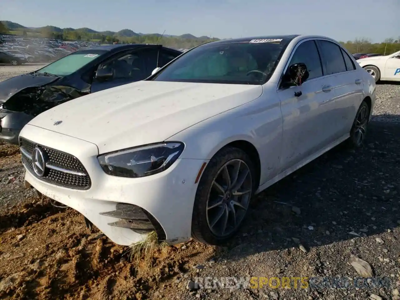 2 Photograph of a damaged car W1KZF8DB4MA967300 MERCEDES-BENZ E-CLASS 2021