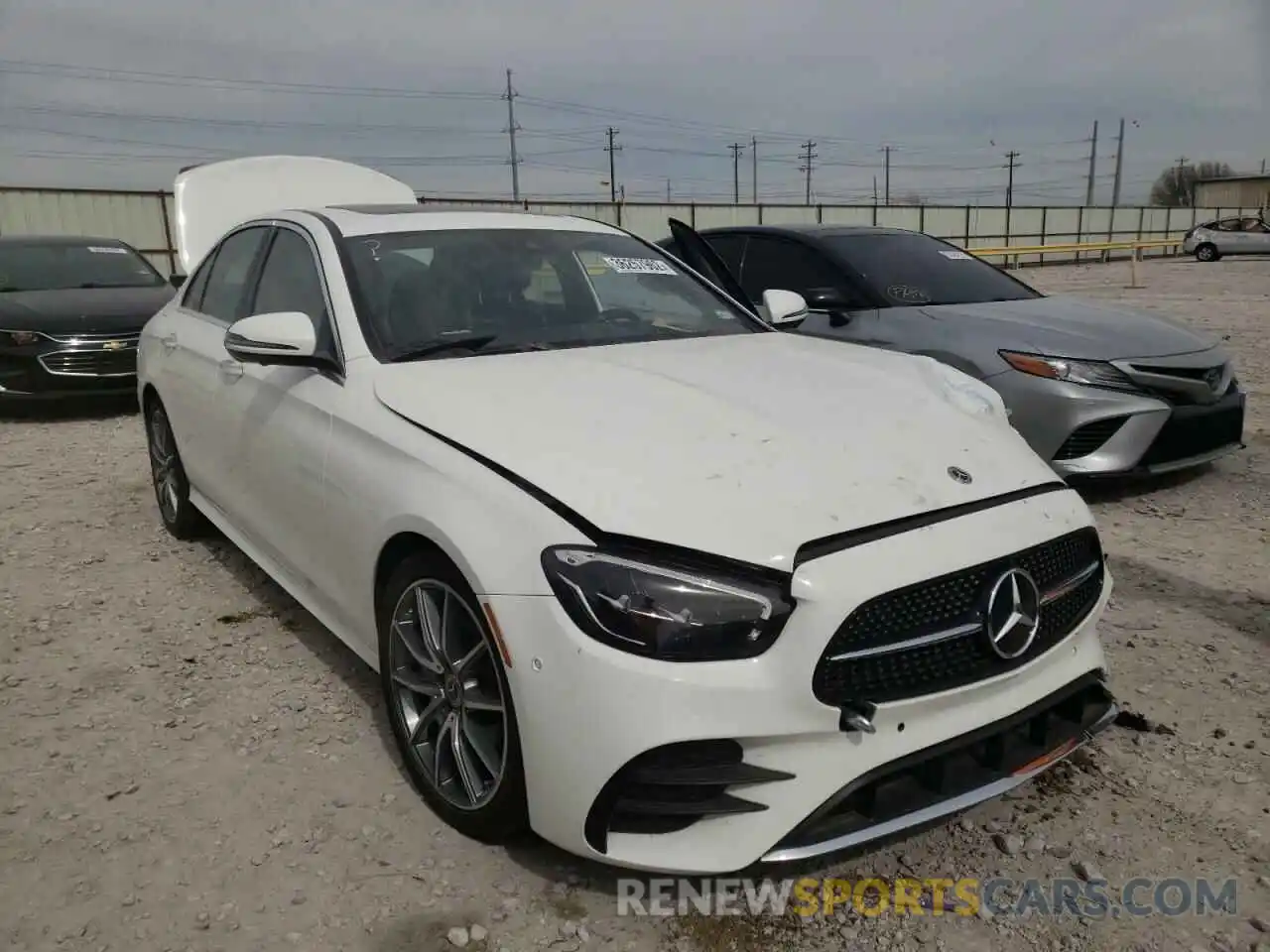 1 Photograph of a damaged car W1KZF8DB4MA978474 MERCEDES-BENZ E-CLASS 2021