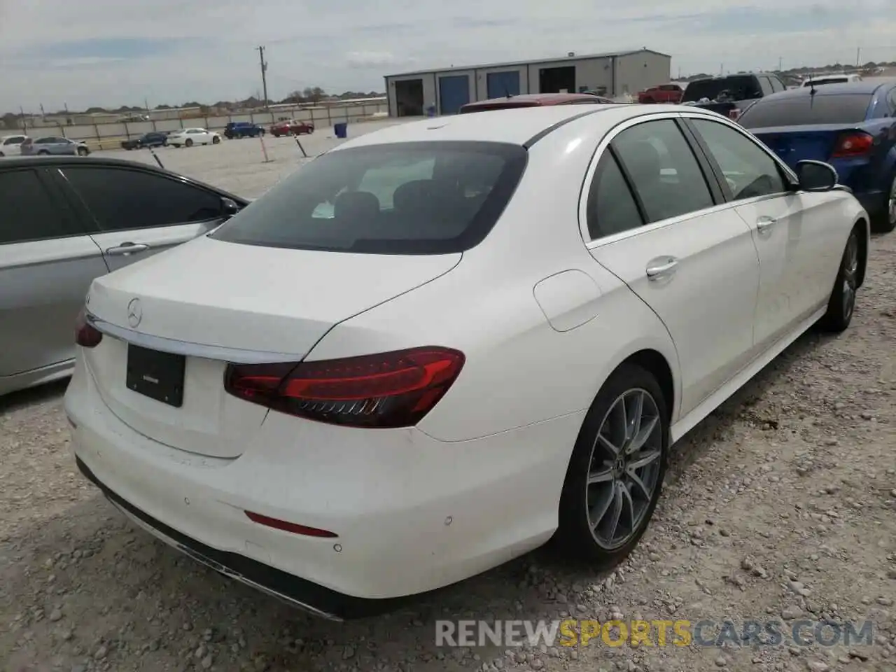 4 Photograph of a damaged car W1KZF8DB4MA978474 MERCEDES-BENZ E-CLASS 2021