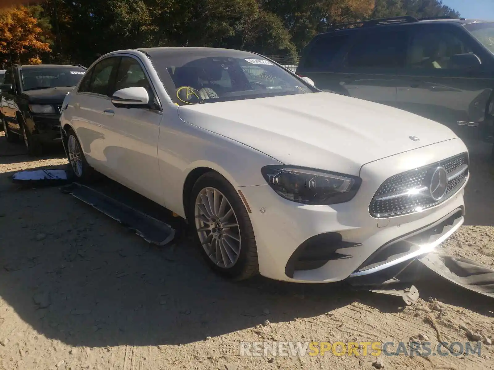 1 Photograph of a damaged car W1KZF8DB5MA893742 MERCEDES-BENZ E-CLASS 2021