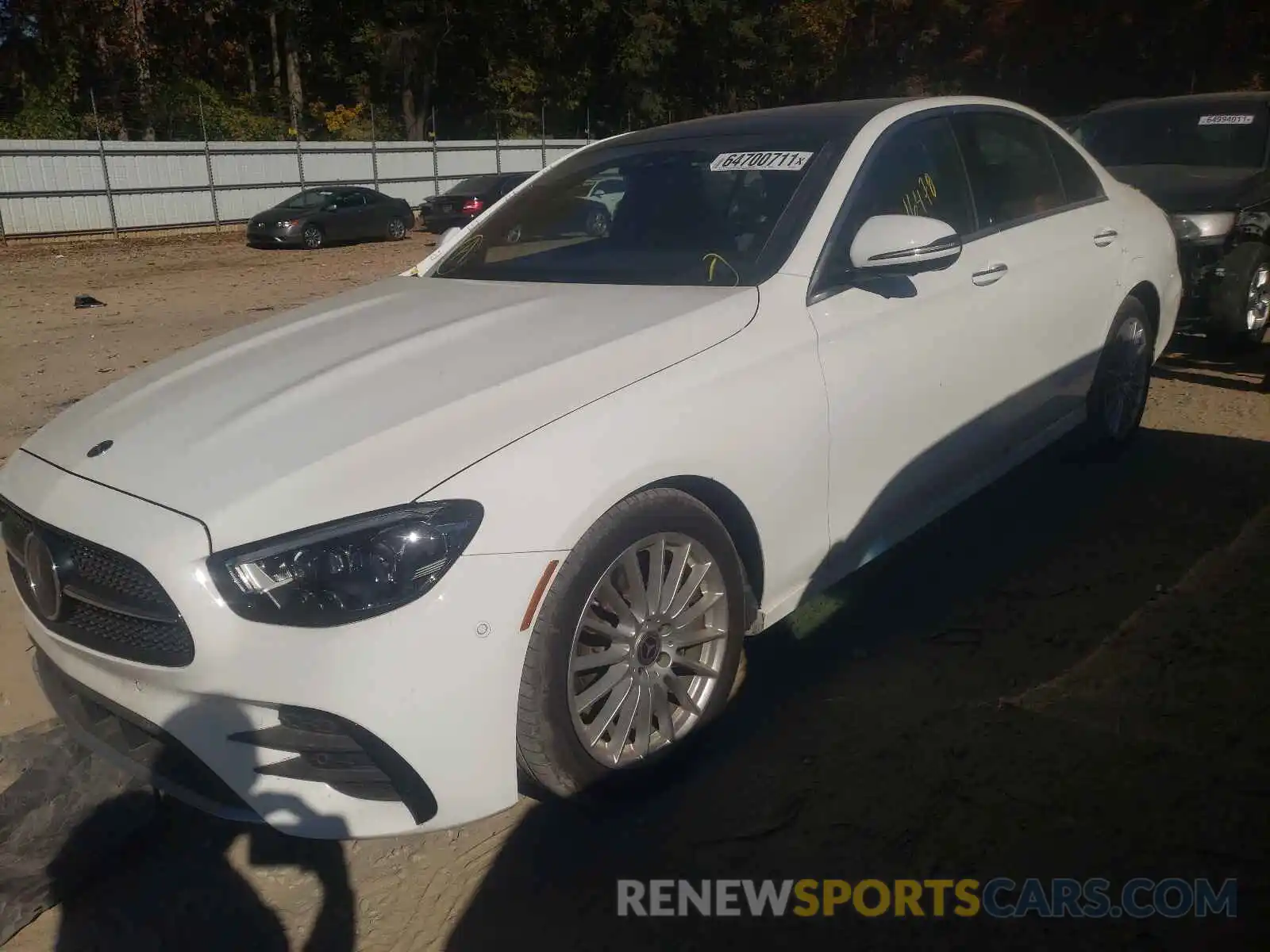 2 Photograph of a damaged car W1KZF8DB5MA893742 MERCEDES-BENZ E-CLASS 2021