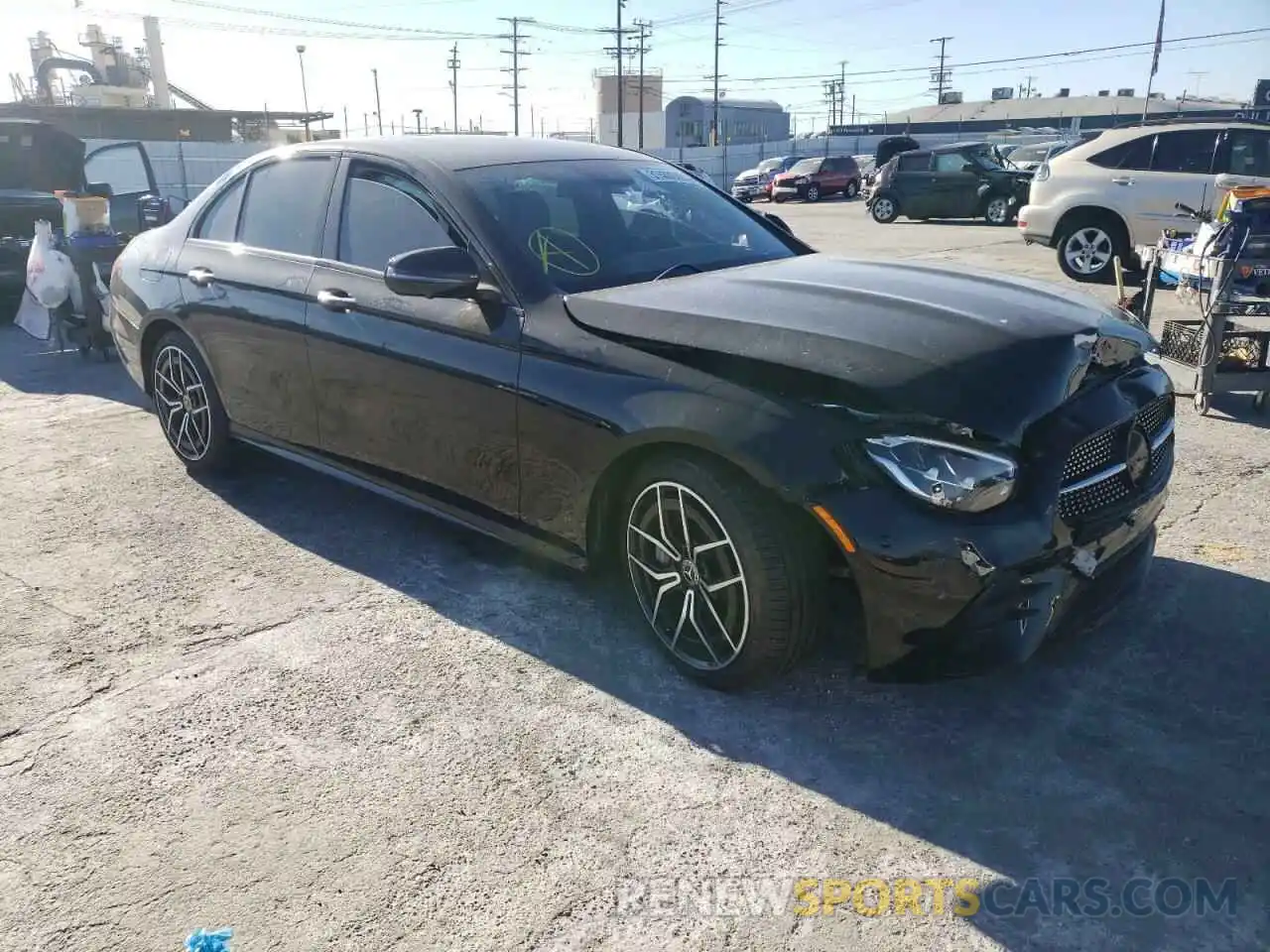 1 Photograph of a damaged car W1KZF8DB5MA932507 MERCEDES-BENZ E-CLASS 2021