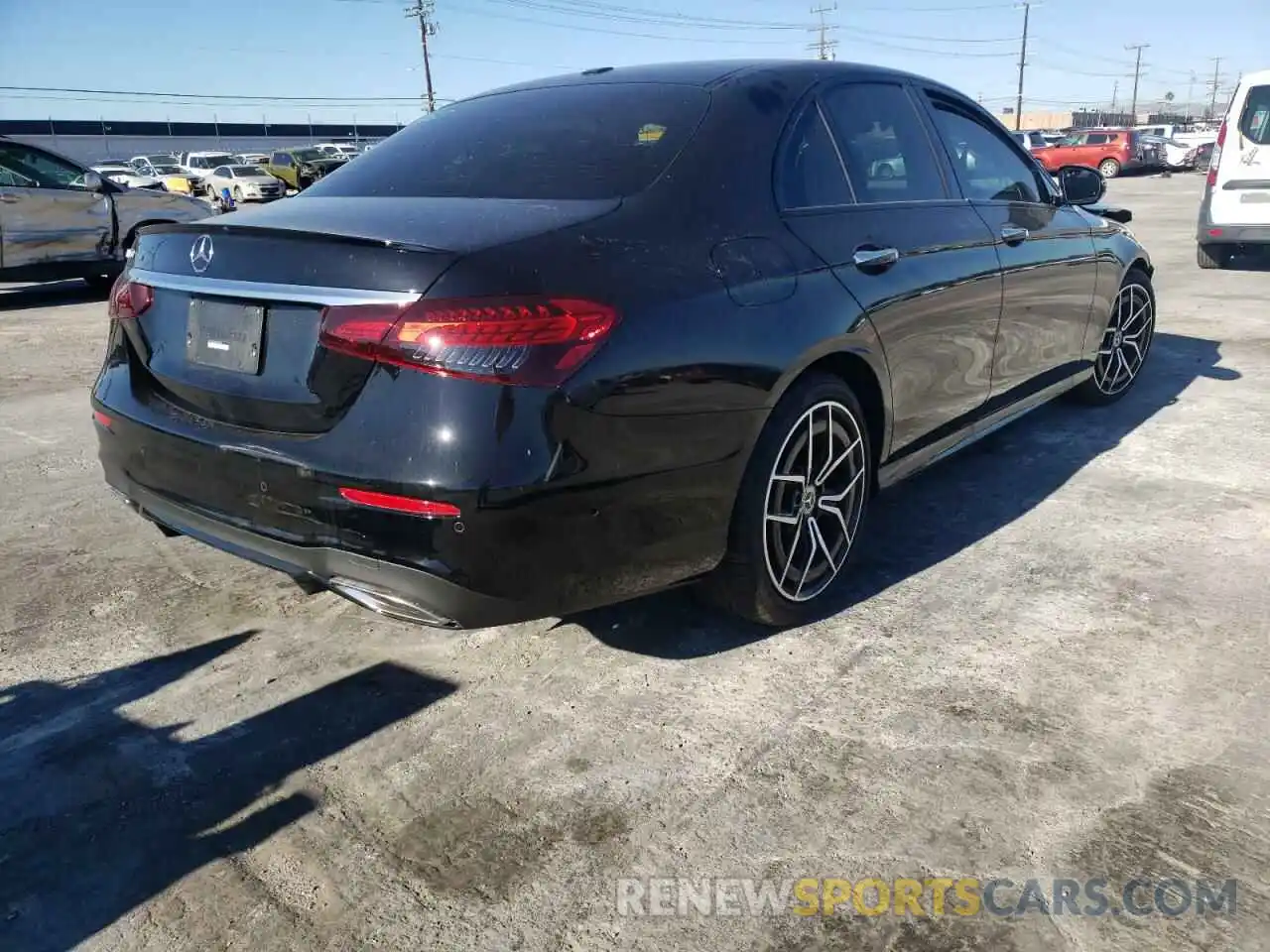 4 Photograph of a damaged car W1KZF8DB5MA932507 MERCEDES-BENZ E-CLASS 2021