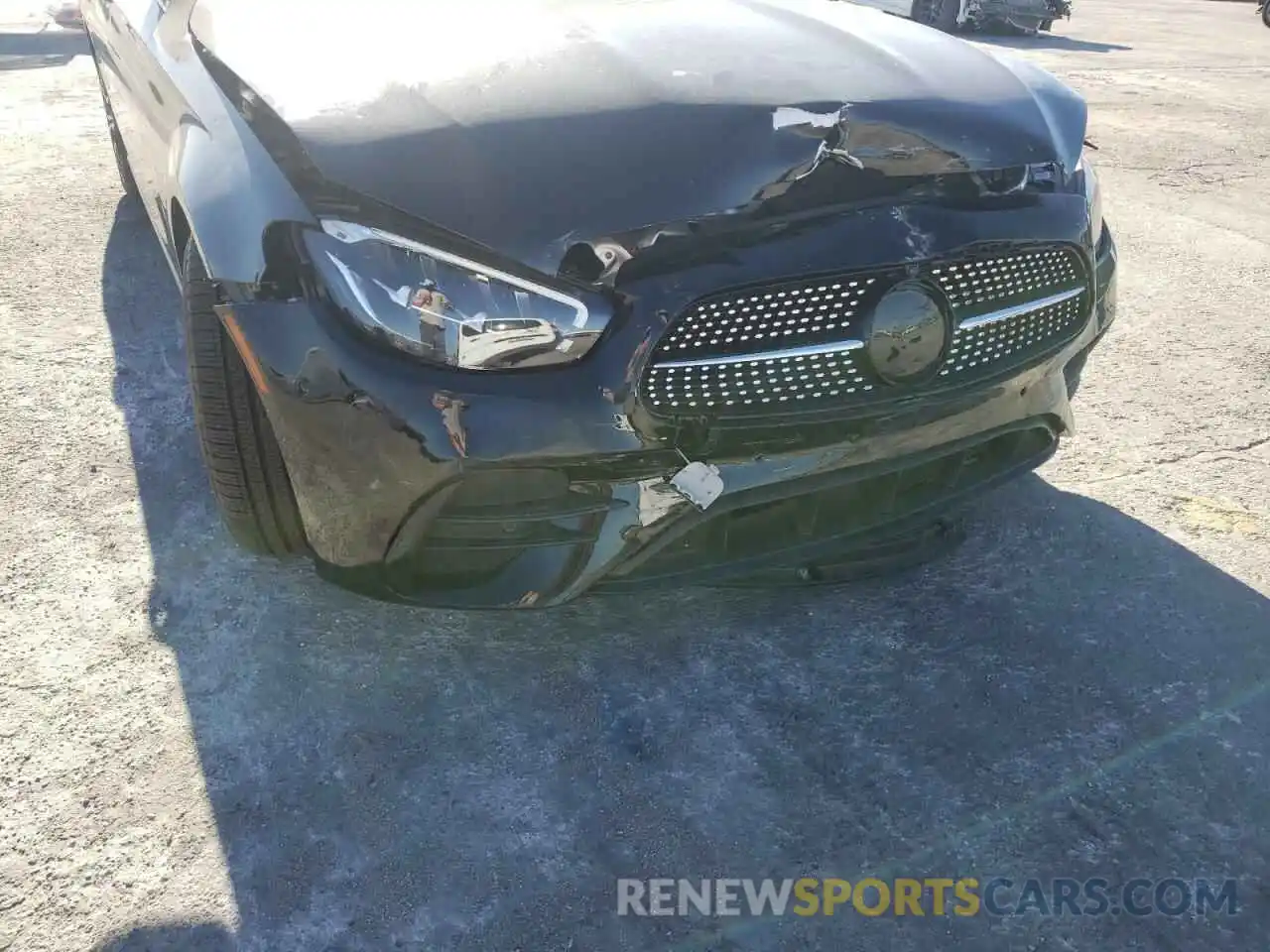 9 Photograph of a damaged car W1KZF8DB5MA932507 MERCEDES-BENZ E-CLASS 2021