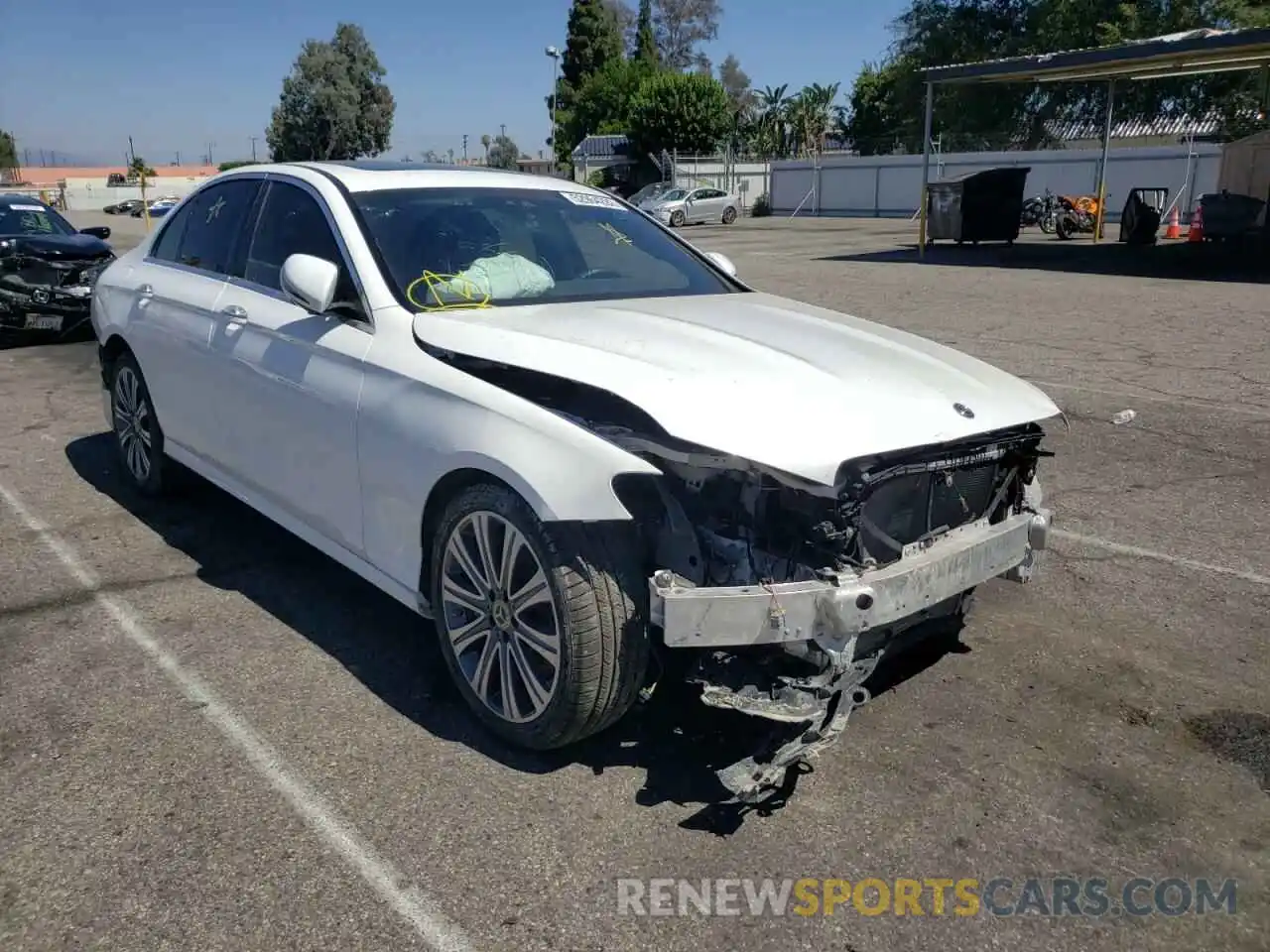 1 Photograph of a damaged car W1KZF8DB5MA933172 MERCEDES-BENZ E-CLASS 2021