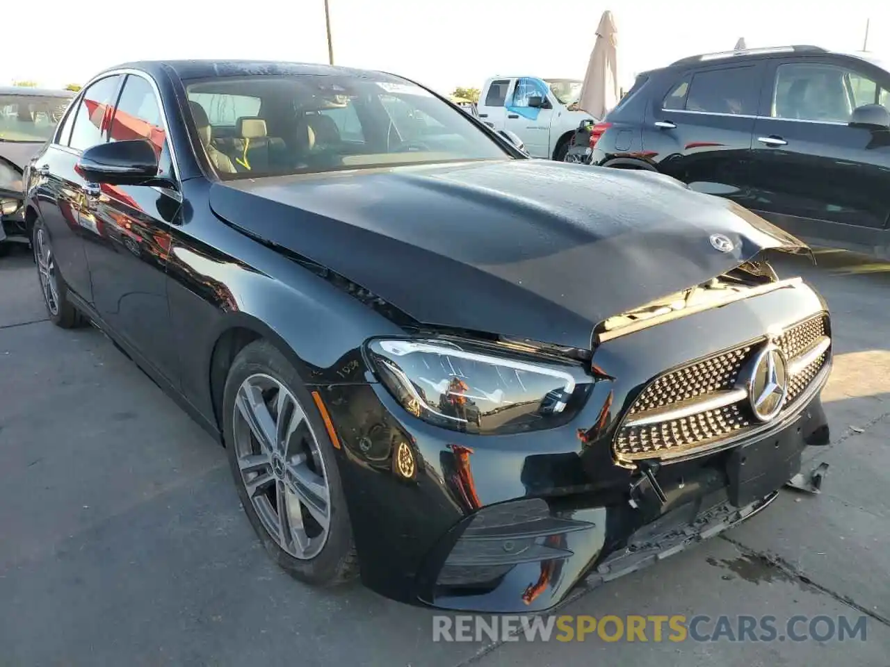 1 Photograph of a damaged car W1KZF8DB5MA962977 MERCEDES-BENZ E-CLASS 2021