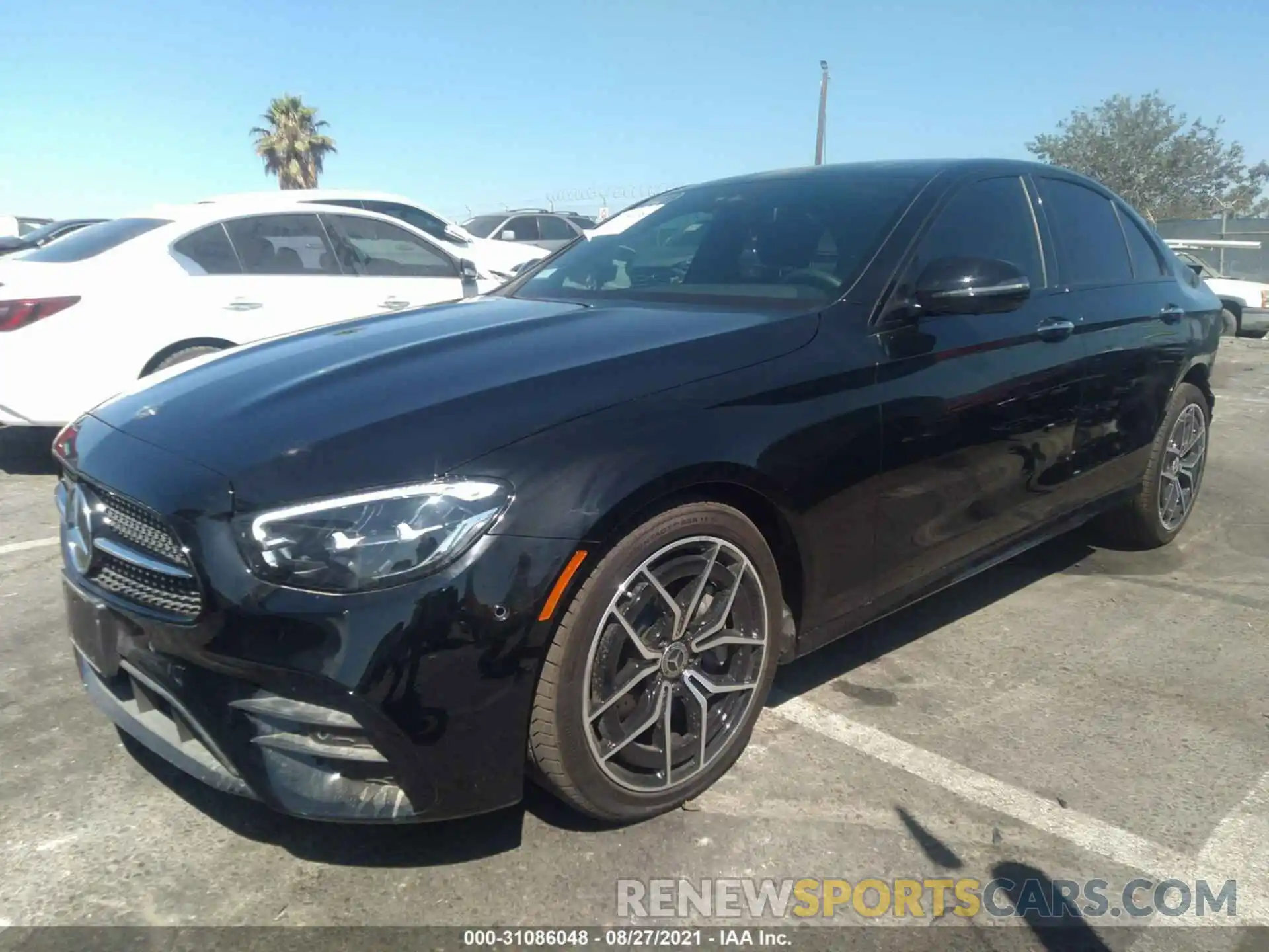 2 Photograph of a damaged car W1KZF8DB5MA967001 MERCEDES-BENZ E-CLASS 2021