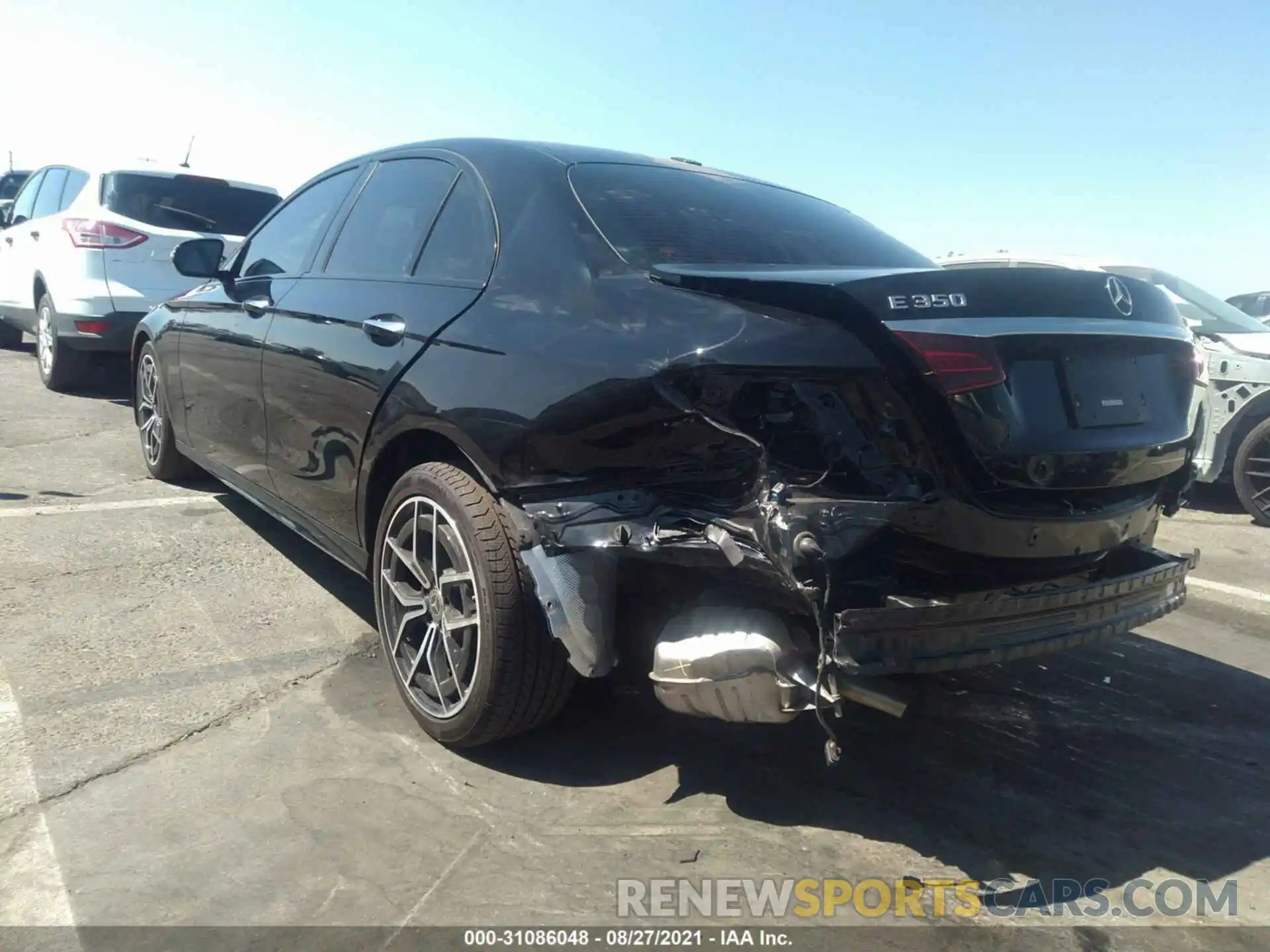 3 Photograph of a damaged car W1KZF8DB5MA967001 MERCEDES-BENZ E-CLASS 2021