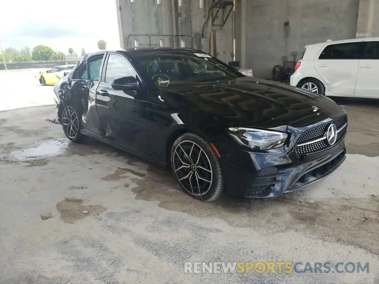 1 Photograph of a damaged car W1KZF8DB5MA974756 MERCEDES-BENZ E-CLASS 2021