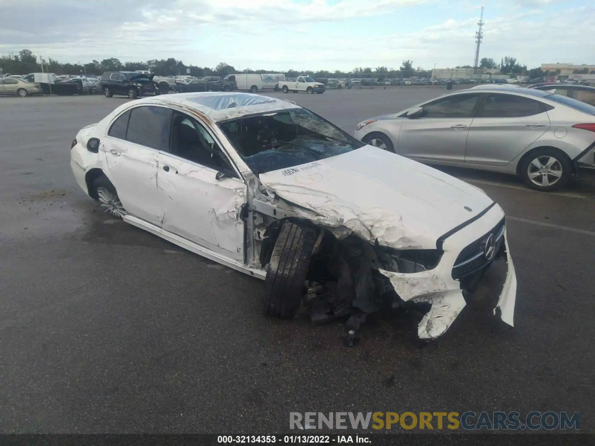 1 Photograph of a damaged car W1KZF8DB6MA892406 MERCEDES-BENZ E-CLASS 2021