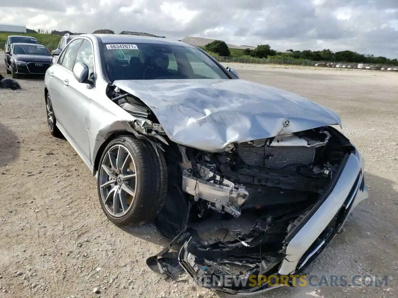 1 Photograph of a damaged car W1KZF8DB6MA965659 MERCEDES-BENZ E-CLASS 2021