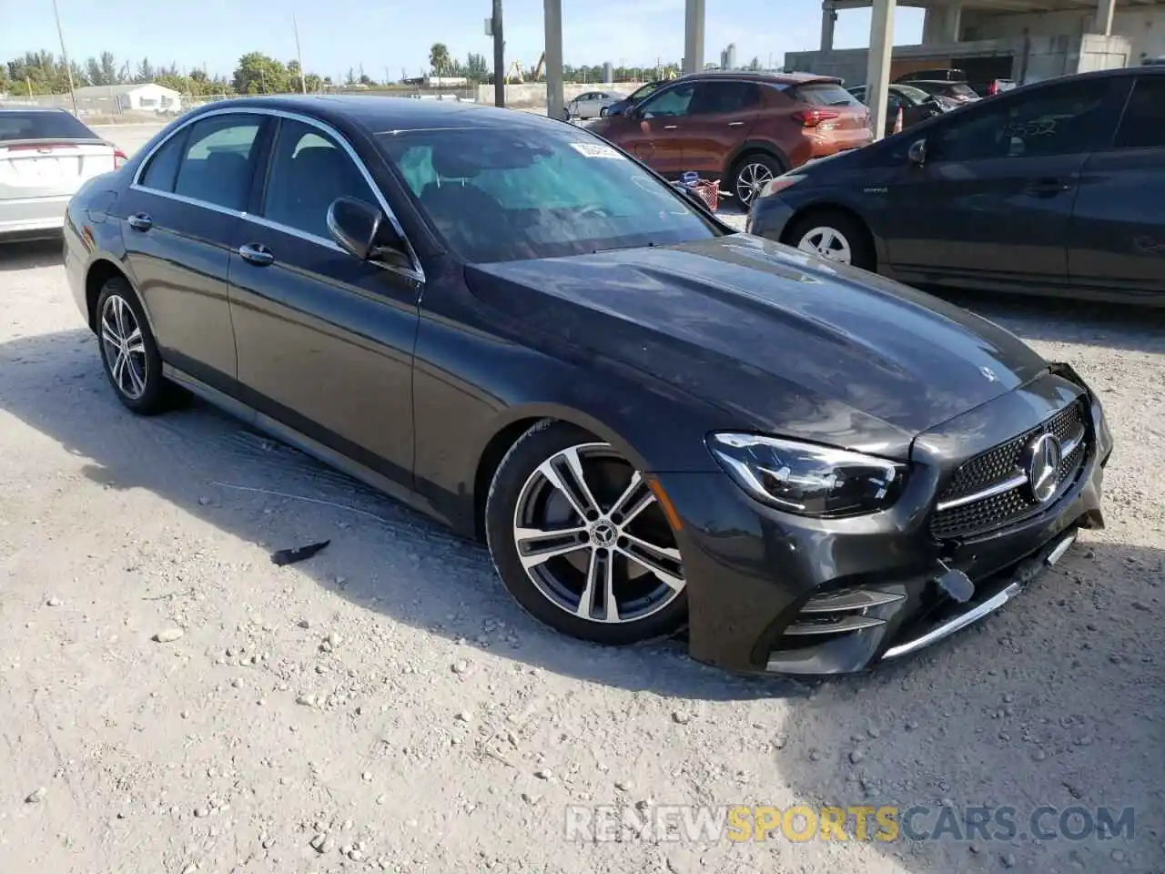 1 Photograph of a damaged car W1KZF8DB6MA967461 MERCEDES-BENZ E-CLASS 2021