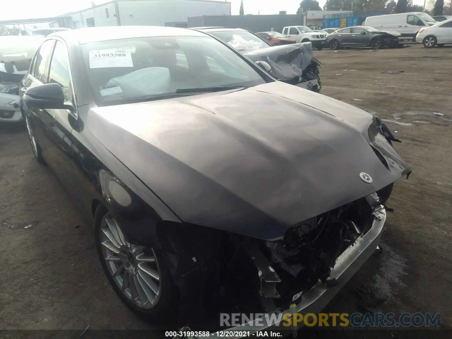 1 Photograph of a damaged car W1KZF8DB6MA994613 MERCEDES-BENZ E-CLASS 2021