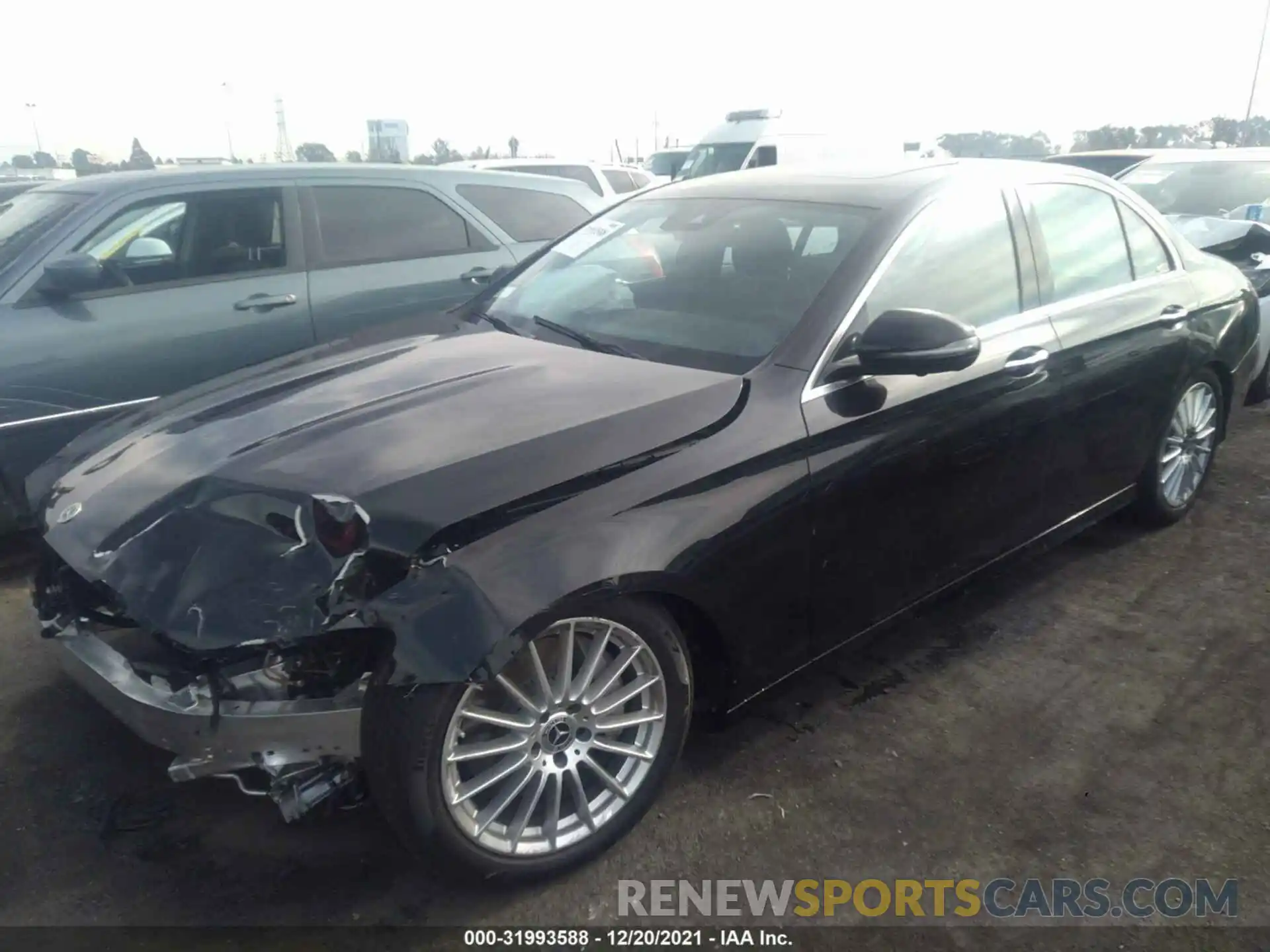 2 Photograph of a damaged car W1KZF8DB6MA994613 MERCEDES-BENZ E-CLASS 2021