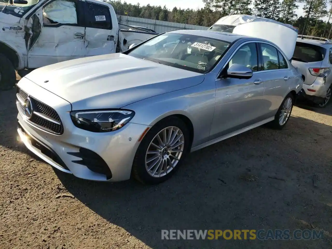 2 Photograph of a damaged car W1KZF8DB7MA890745 MERCEDES-BENZ E-CLASS 2021