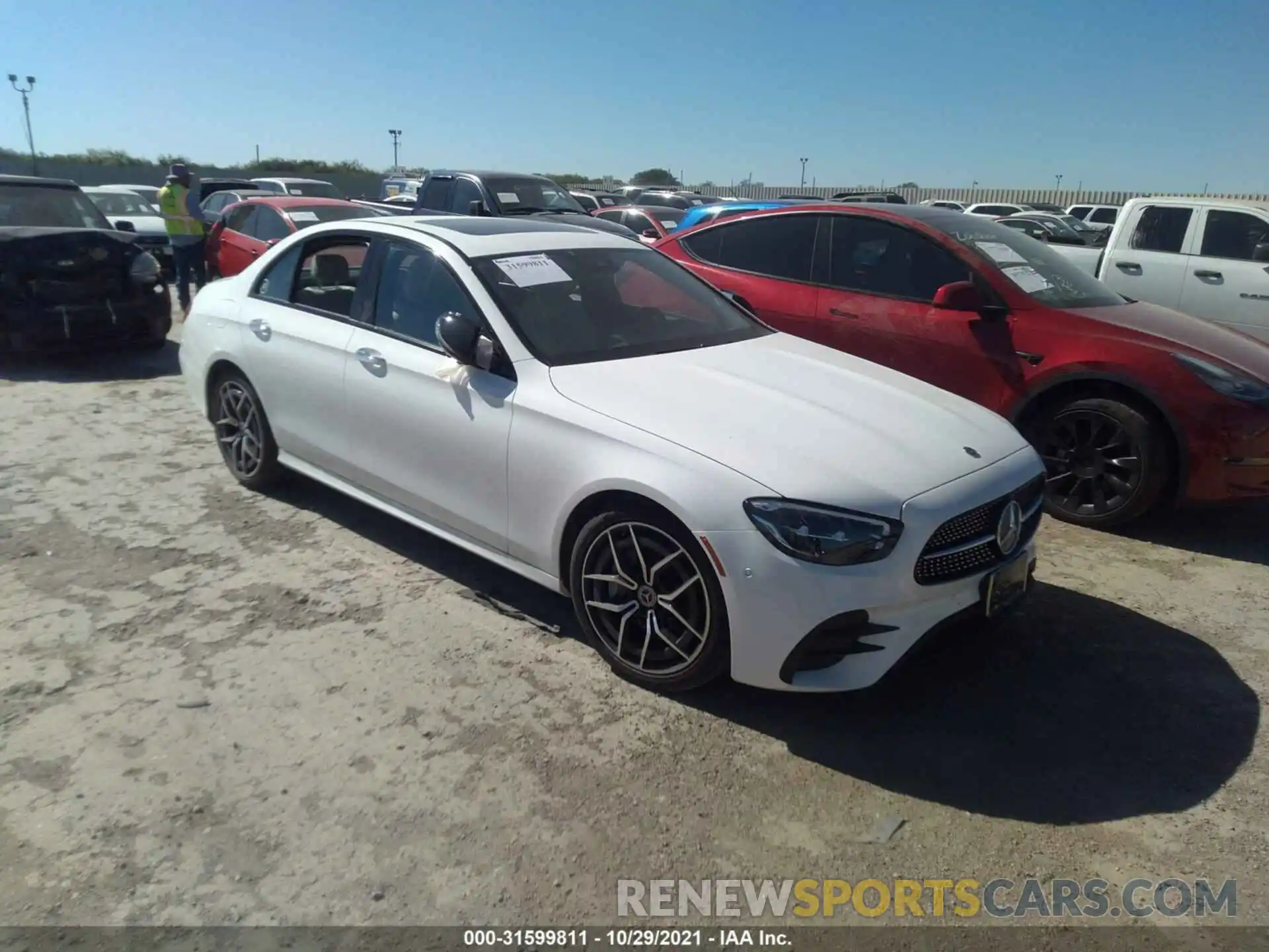 1 Photograph of a damaged car W1KZF8DB7MA904045 MERCEDES-BENZ E-CLASS 2021