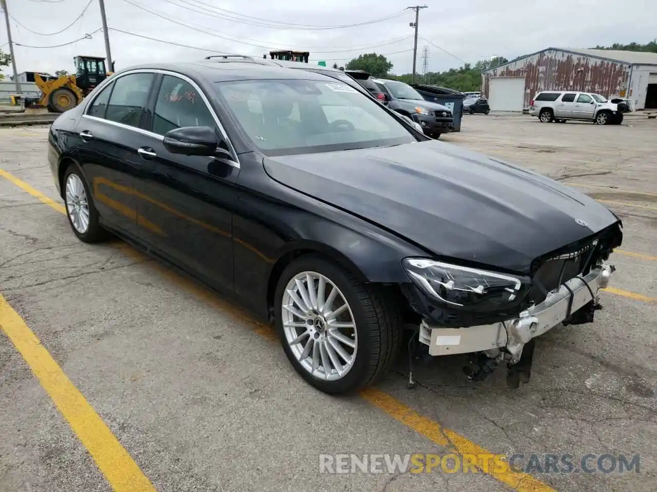 1 Photograph of a damaged car W1KZF8DB7MA909455 MERCEDES-BENZ E-CLASS 2021