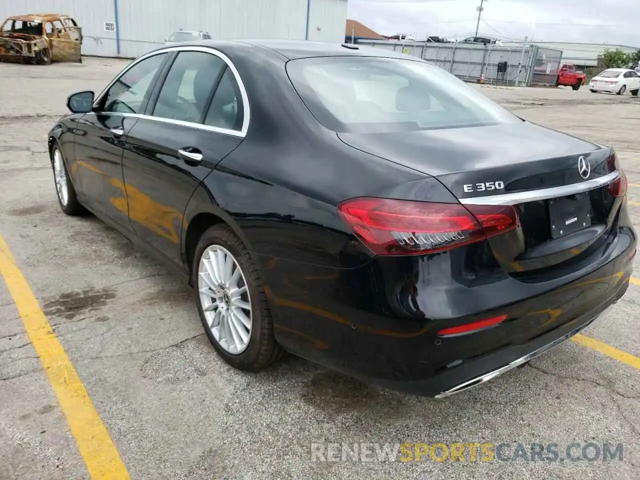 3 Photograph of a damaged car W1KZF8DB7MA909455 MERCEDES-BENZ E-CLASS 2021